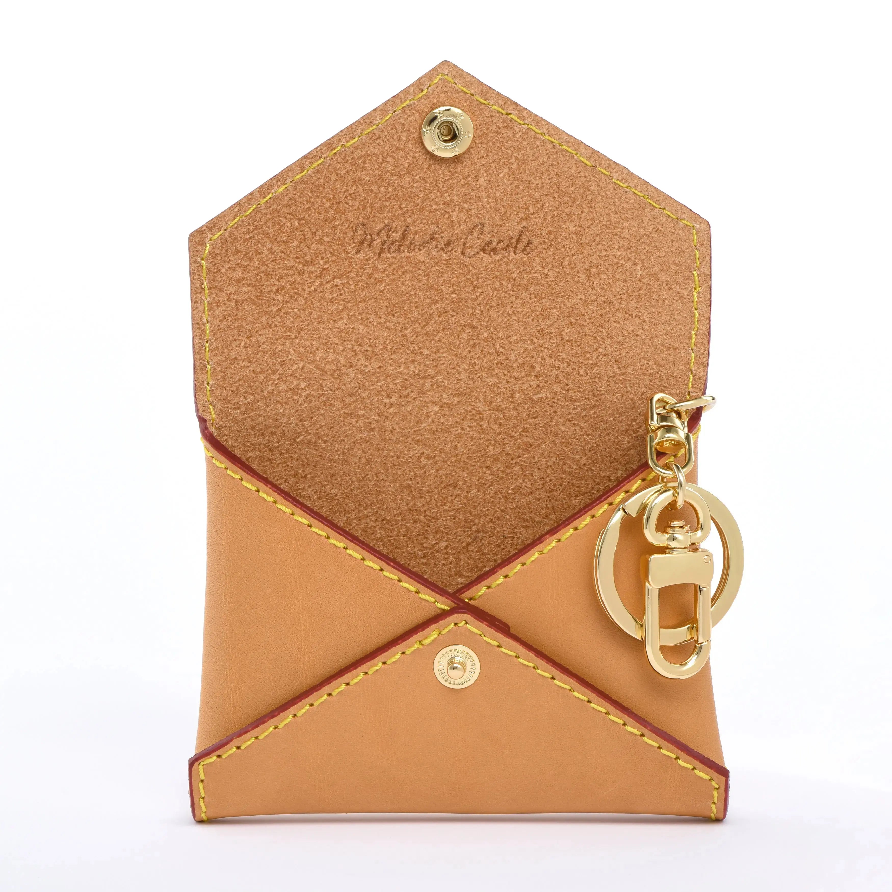 Honey Vachetta Leather - Envelope trio - Clutch Set dressupyourpurse