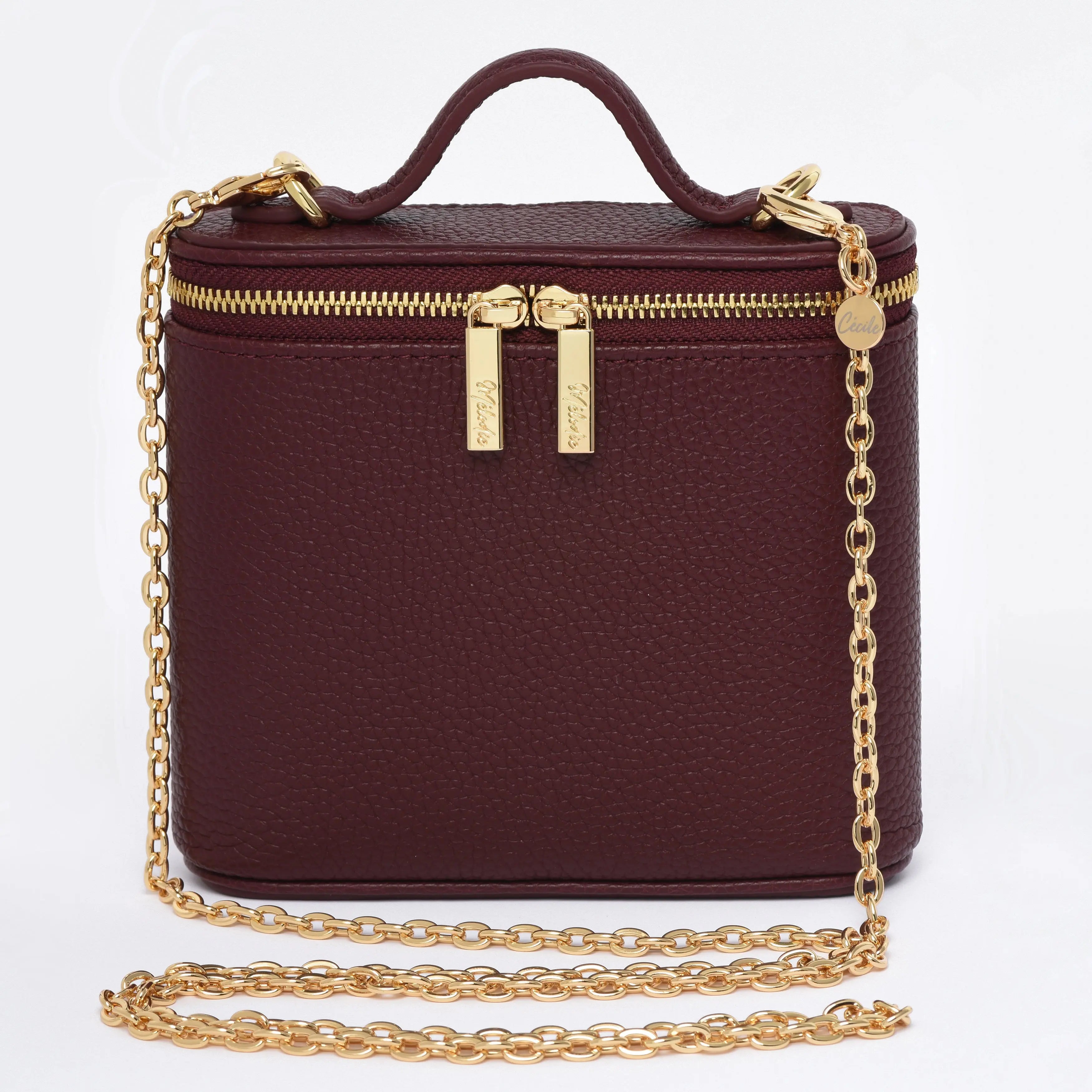 Crossbody Mini Vanity - Togo Leather - 3 Colors dressupyourpurse