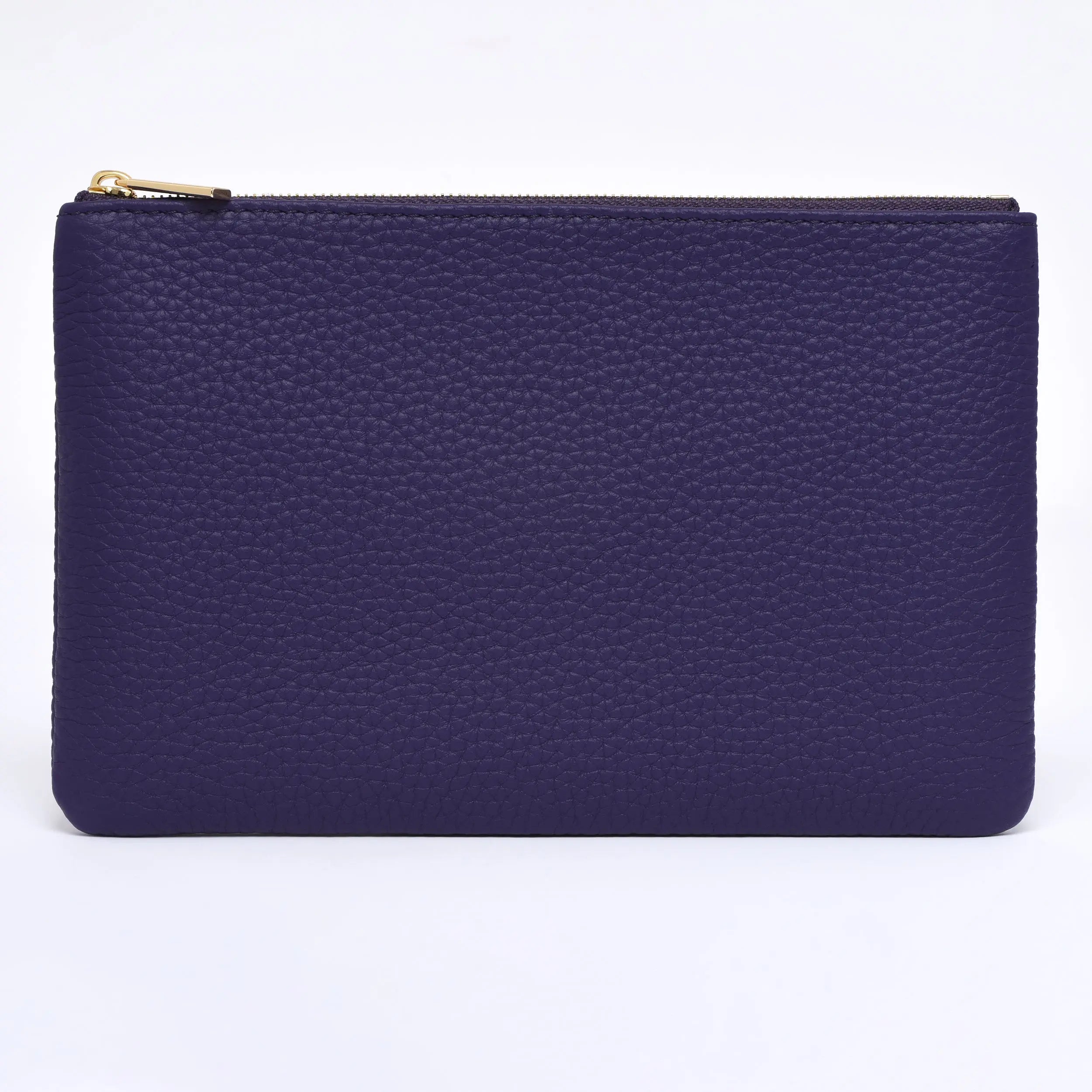 The "M" Case - Gros-Grain Premium Leather Pouch dressupyourpurse