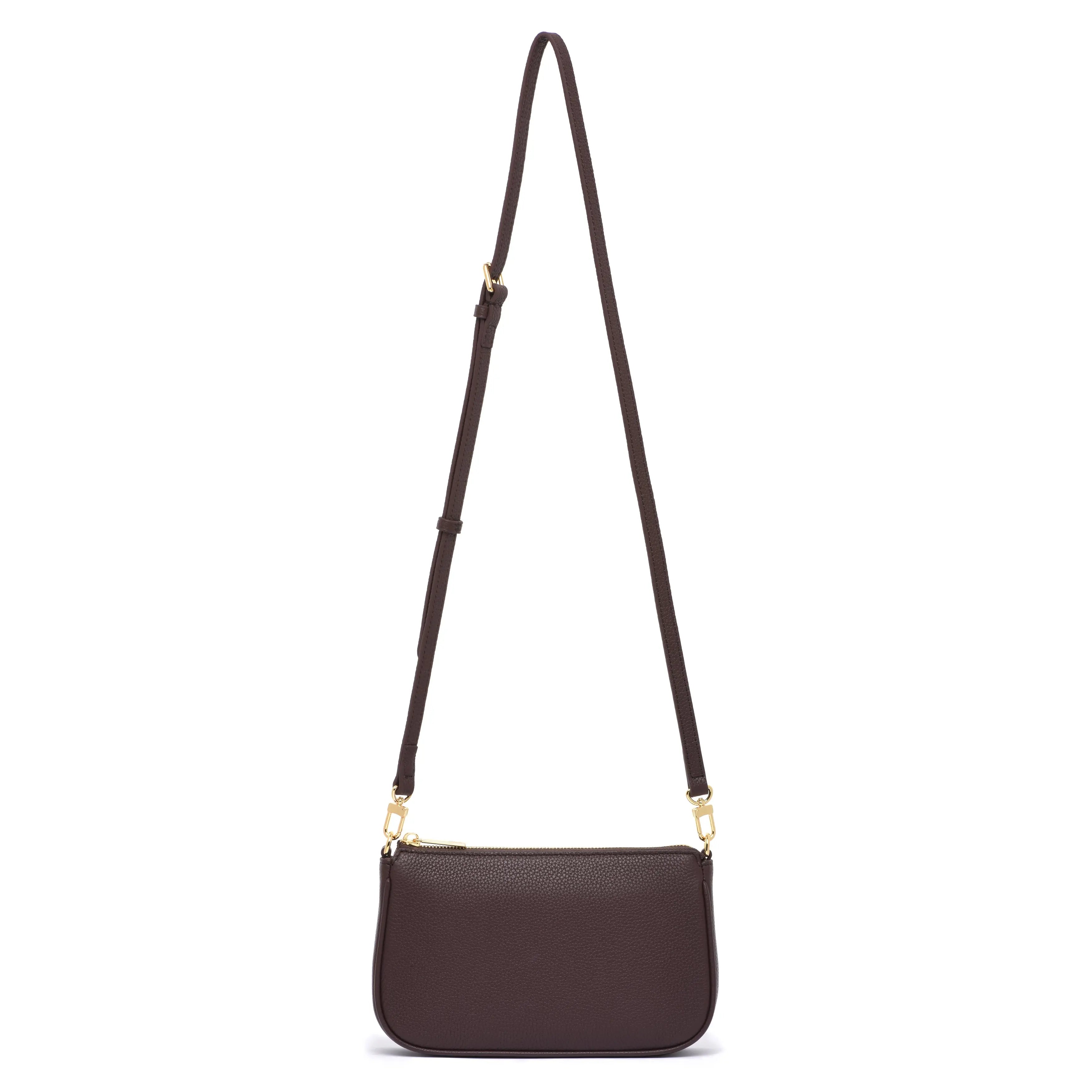 HCC X DUYP - Medium pochette - Chocolate (restock june 2026) dressupyourpurse