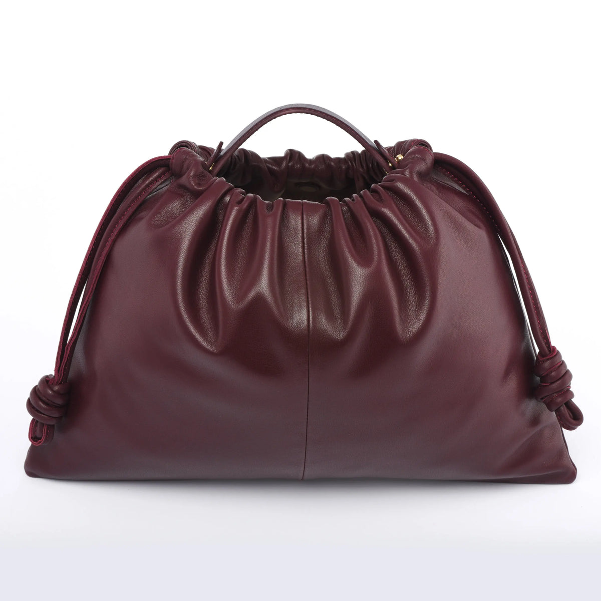 PRE ORDER ❤️ HCC X DUYP - "The Go bag" – Soft Lambskin Shoulder Bag - Burgundy dressupyourpurse