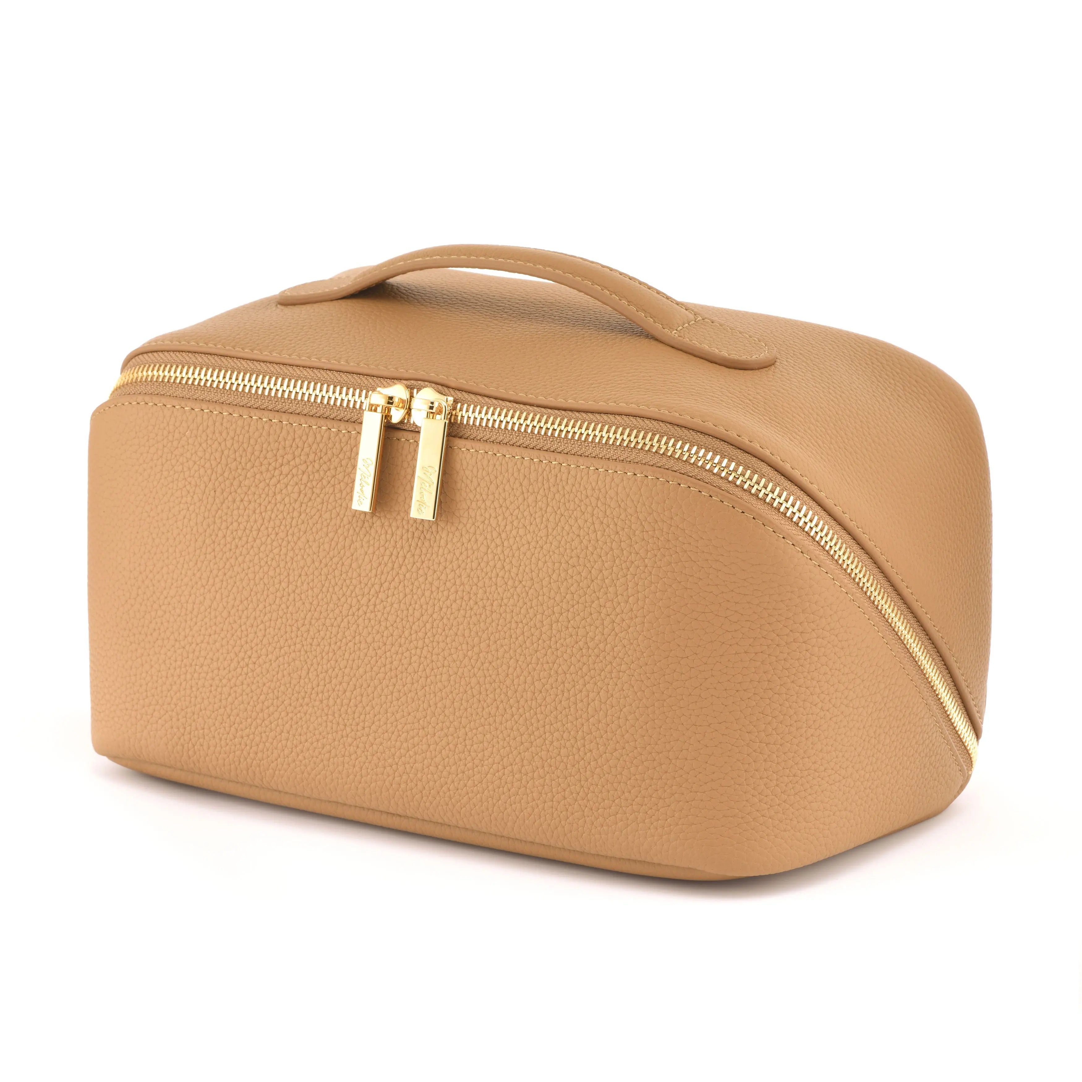 Voyage — Togo Leather Luxury Travel Cosmetic Case dressupyourpurse