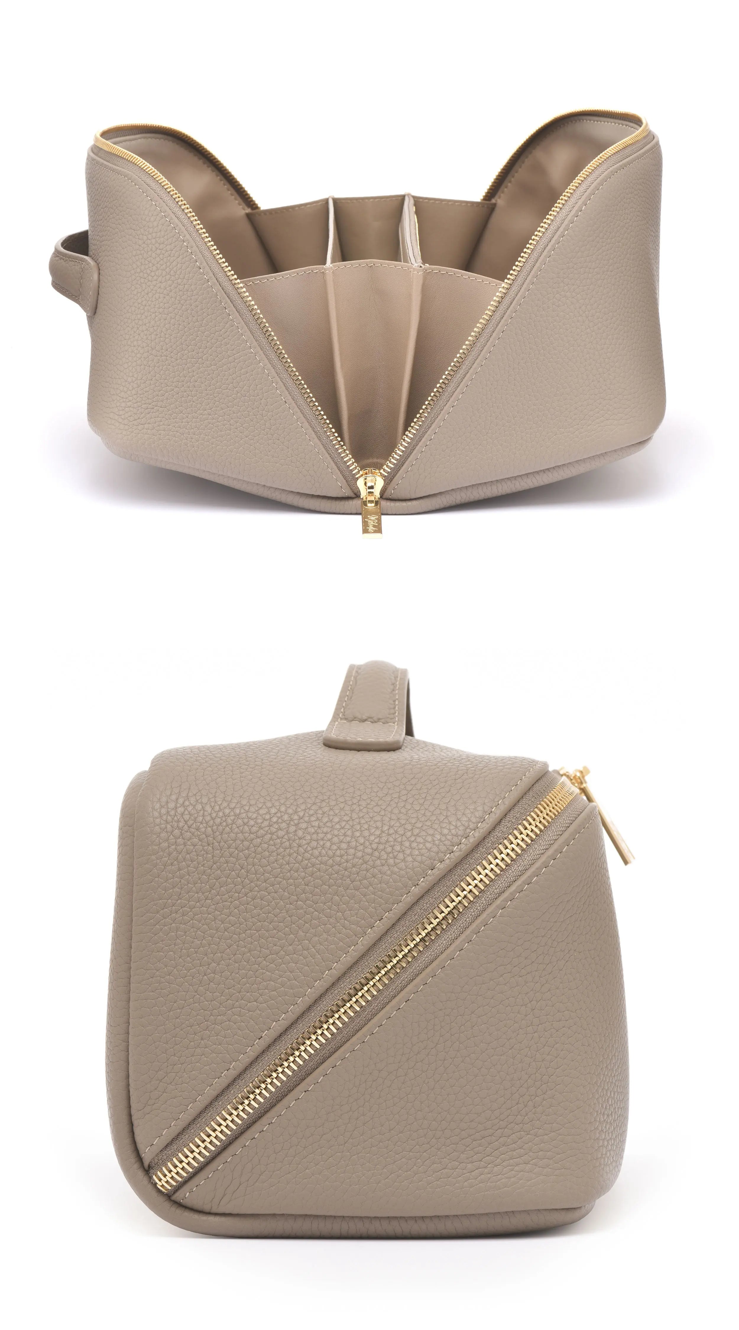 Voyage — Togo Leather Luxury Travel Cosmetic Case dressupyourpurse