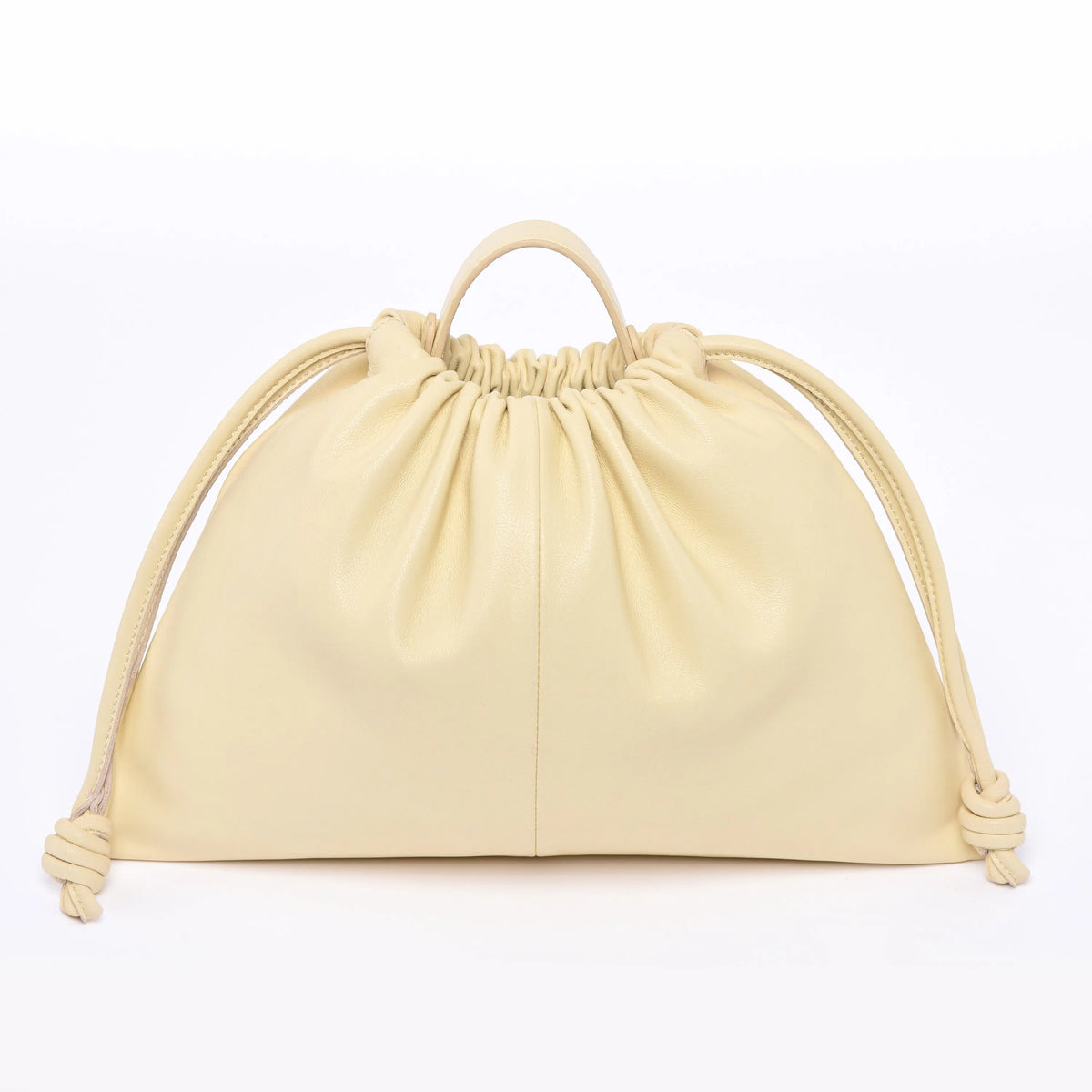 PRE ORDER ❤️ HCC X DUYP - "The Go bag" – Soft Lambskin Shoulder Bag - Cream dressupyourpurse