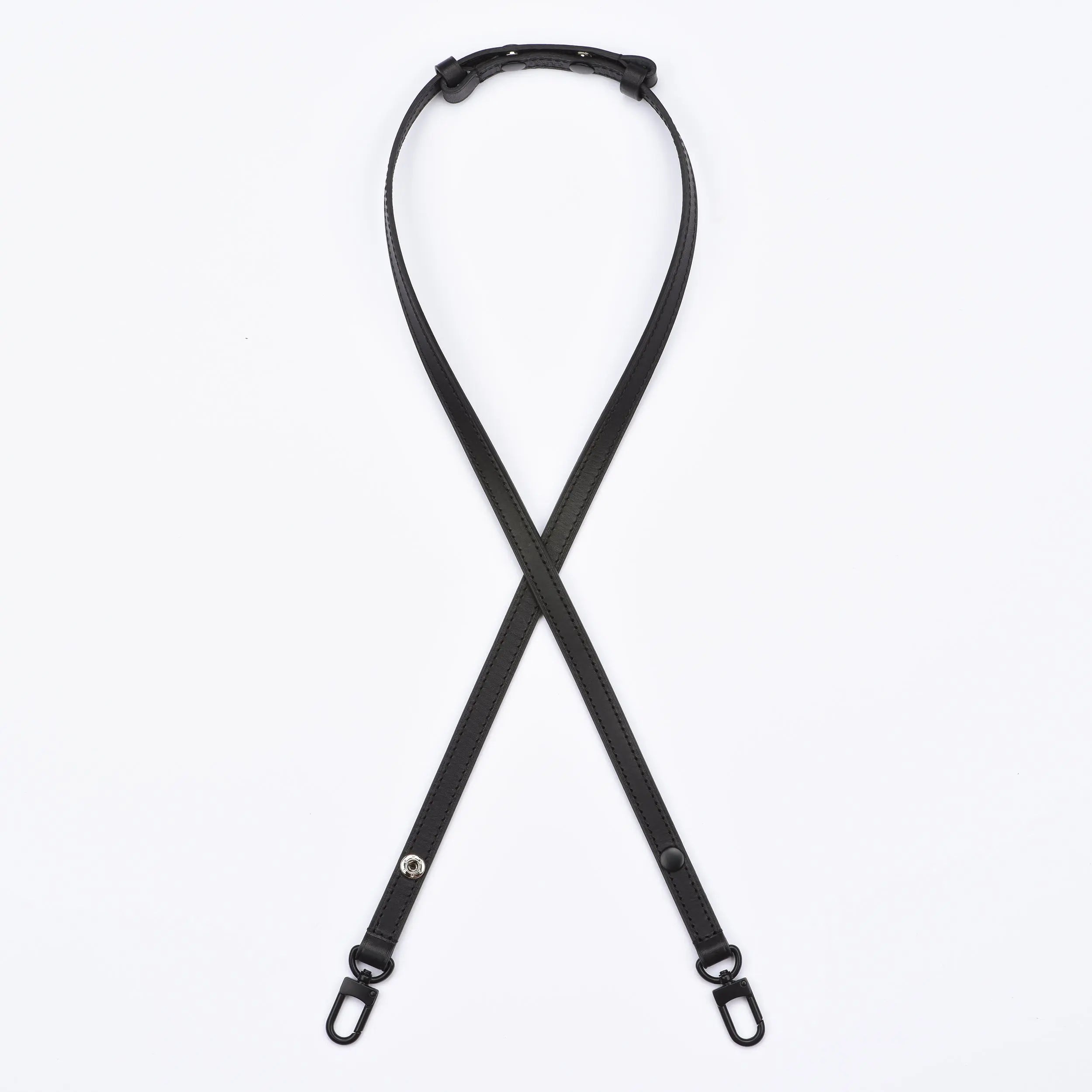 2-in-1 crossbody and shoulder leather button adjustable strap - (Vachetta and Togo) dressupyourpurse