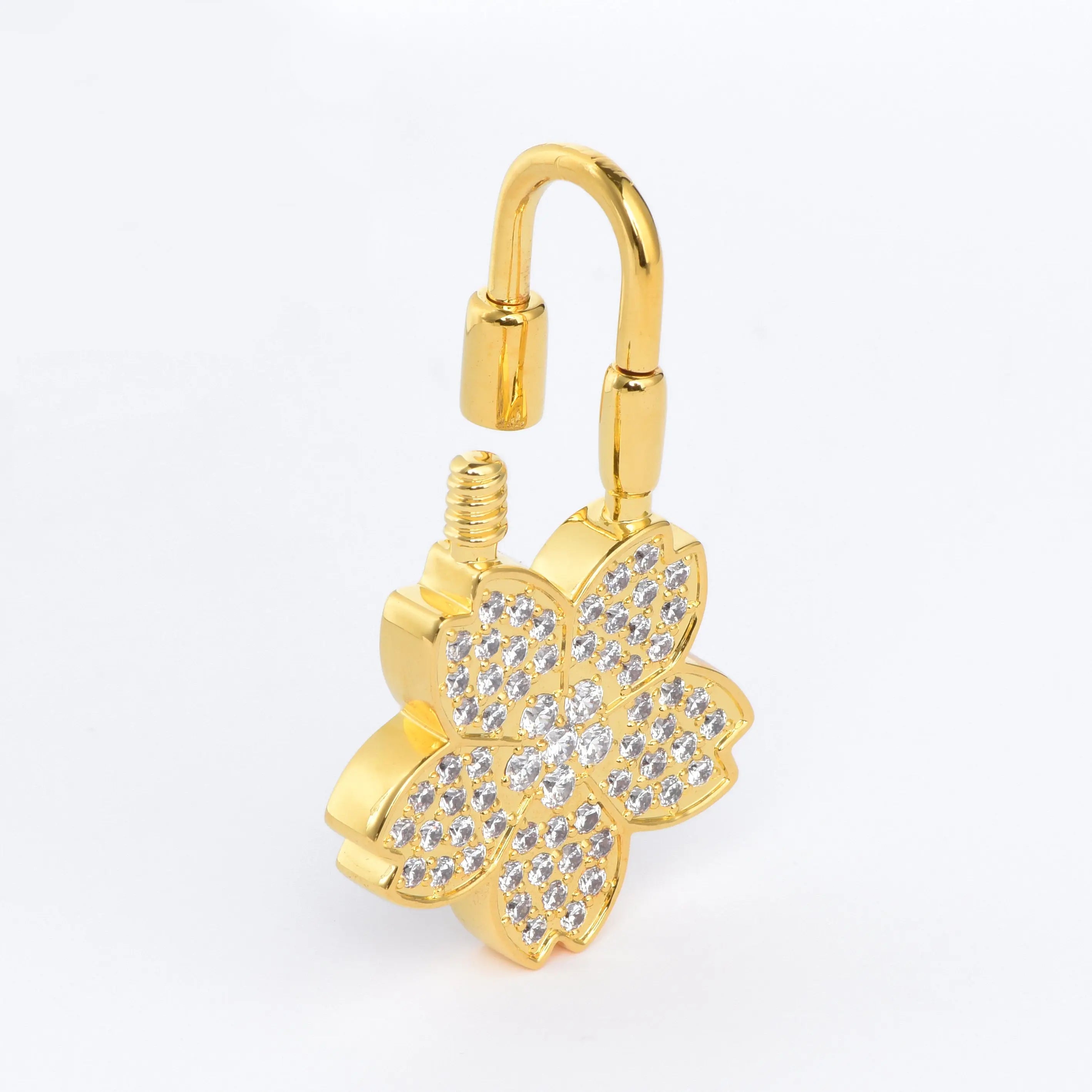 Yinghua Cadenas Bag Charm — by Mélodie Cécile - Clear dressupyourpurse