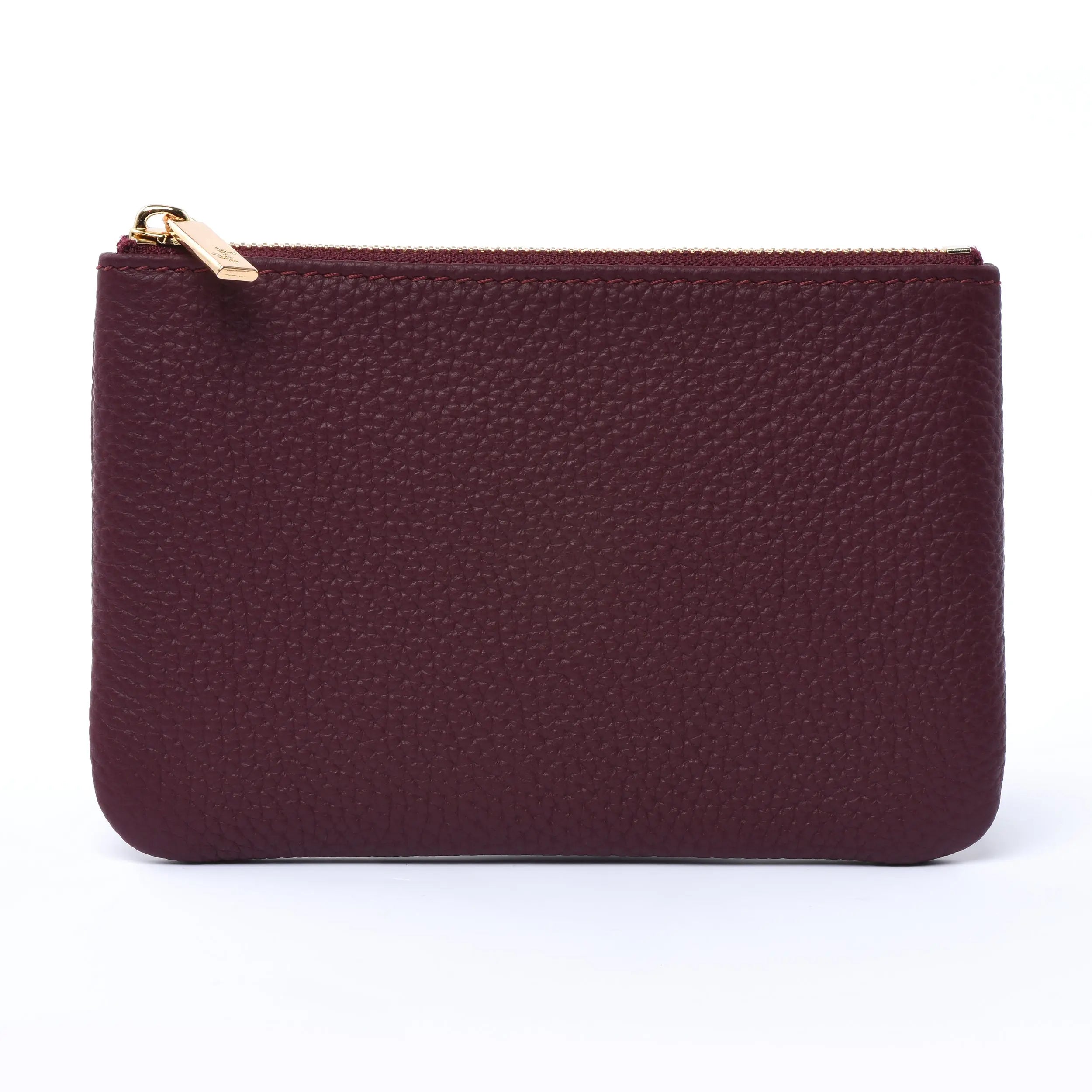 MINI 'M' Case - Togo Leather Zipped Pouch dressupyourpurse