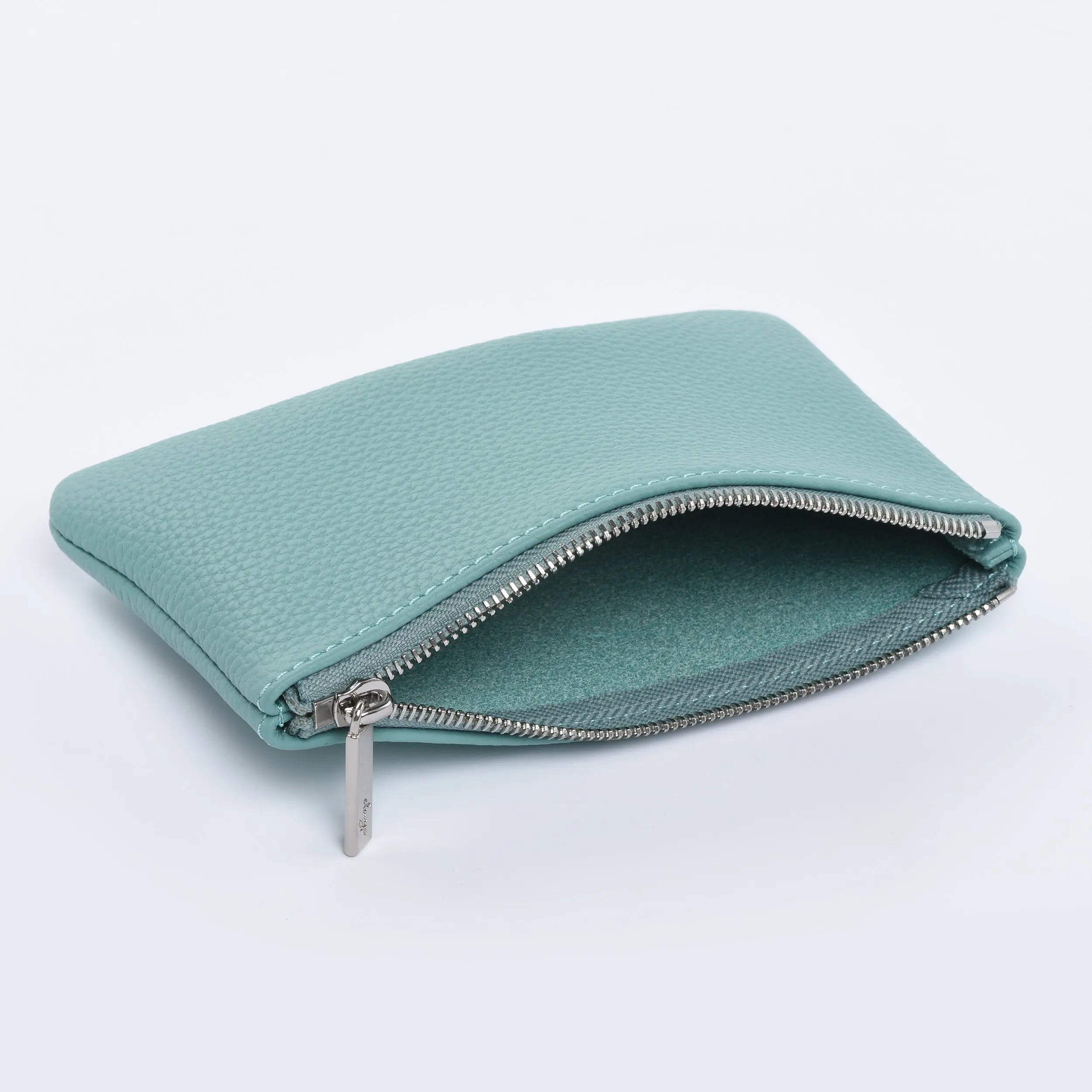 MINI 'M' Case - Togo Leather Zipped Pouch dressupyourpurse