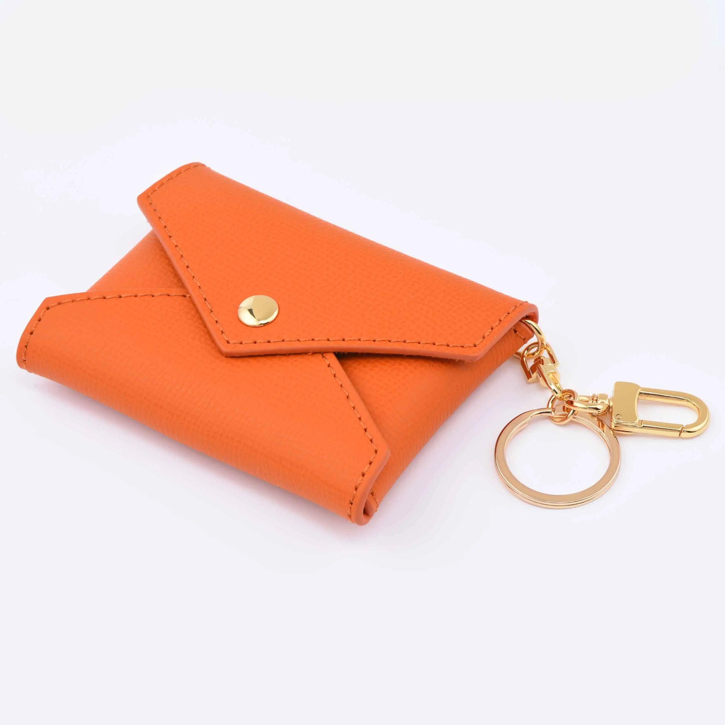 EPSOM LEATHER MINI ENVELOPE BAG CHARM CARD HOLDER dressupyourpurse