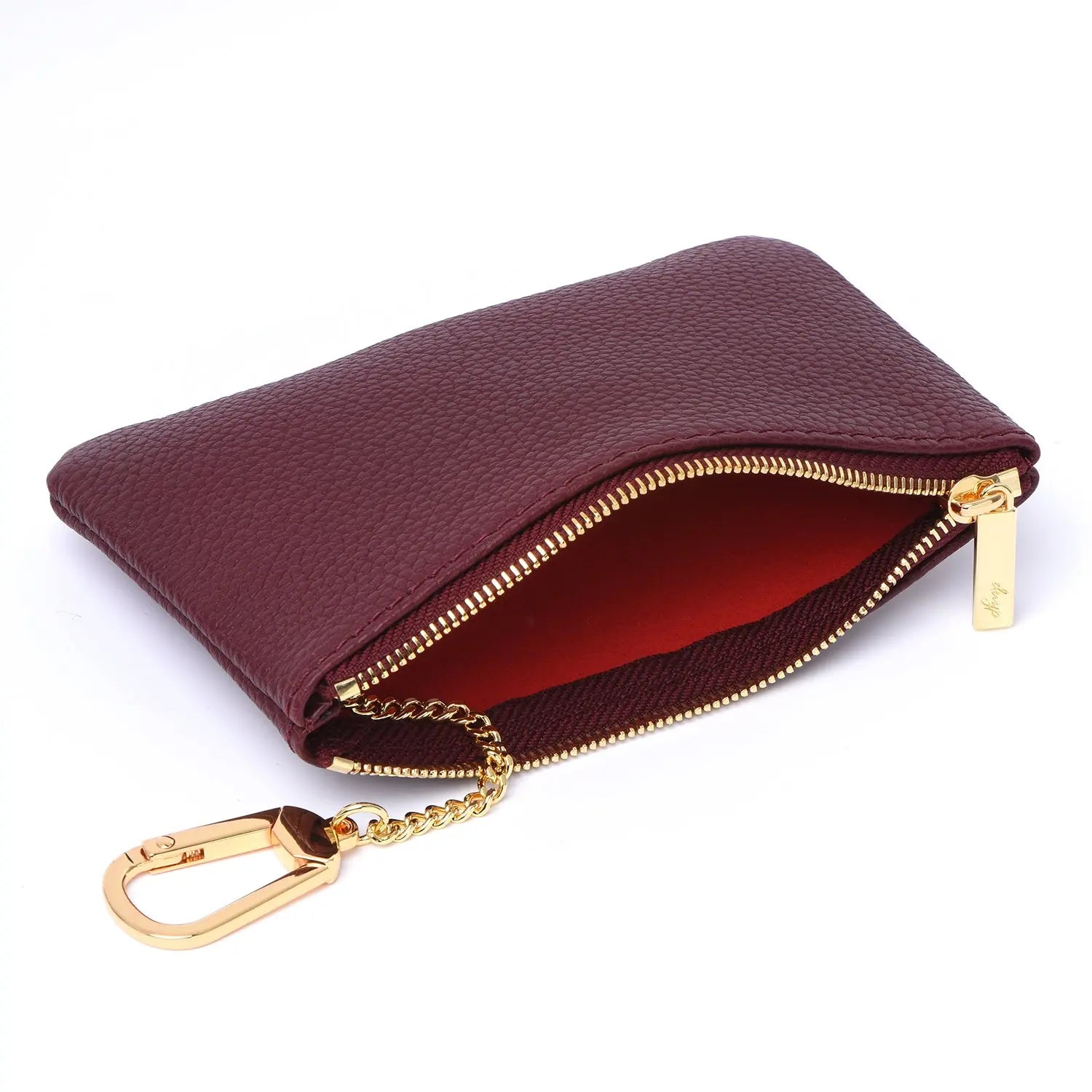 The “M KEY” – Togo Leather Zipped Pouch with Key Hook dressupyourpurse
