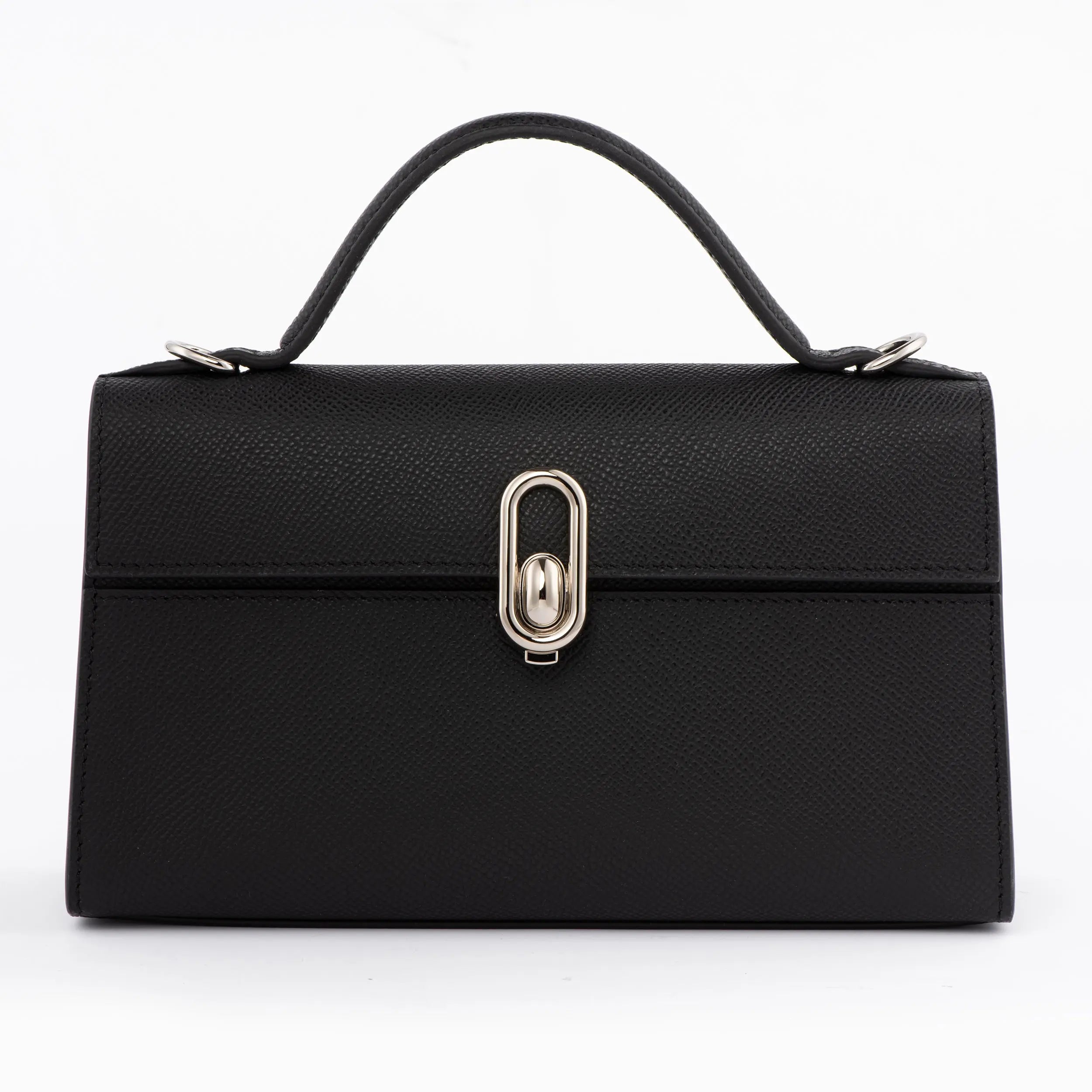 HCC X DUYP - "Madison" Bag - Black - Silver Hardware Edition dressupyourpurse