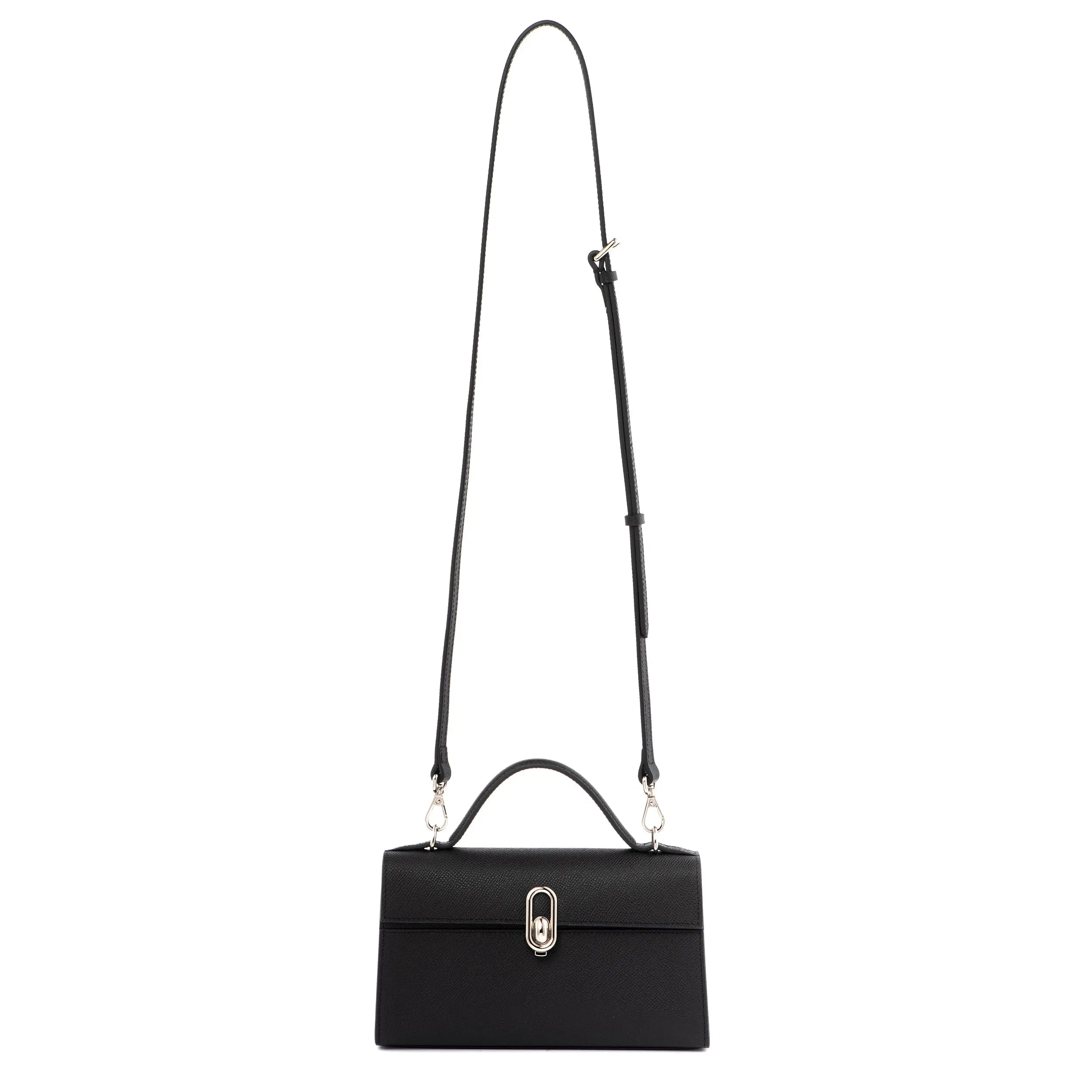 HCC X DUYP - "Madison" Bag - Black - Silver Hardware Edition dressupyourpurse