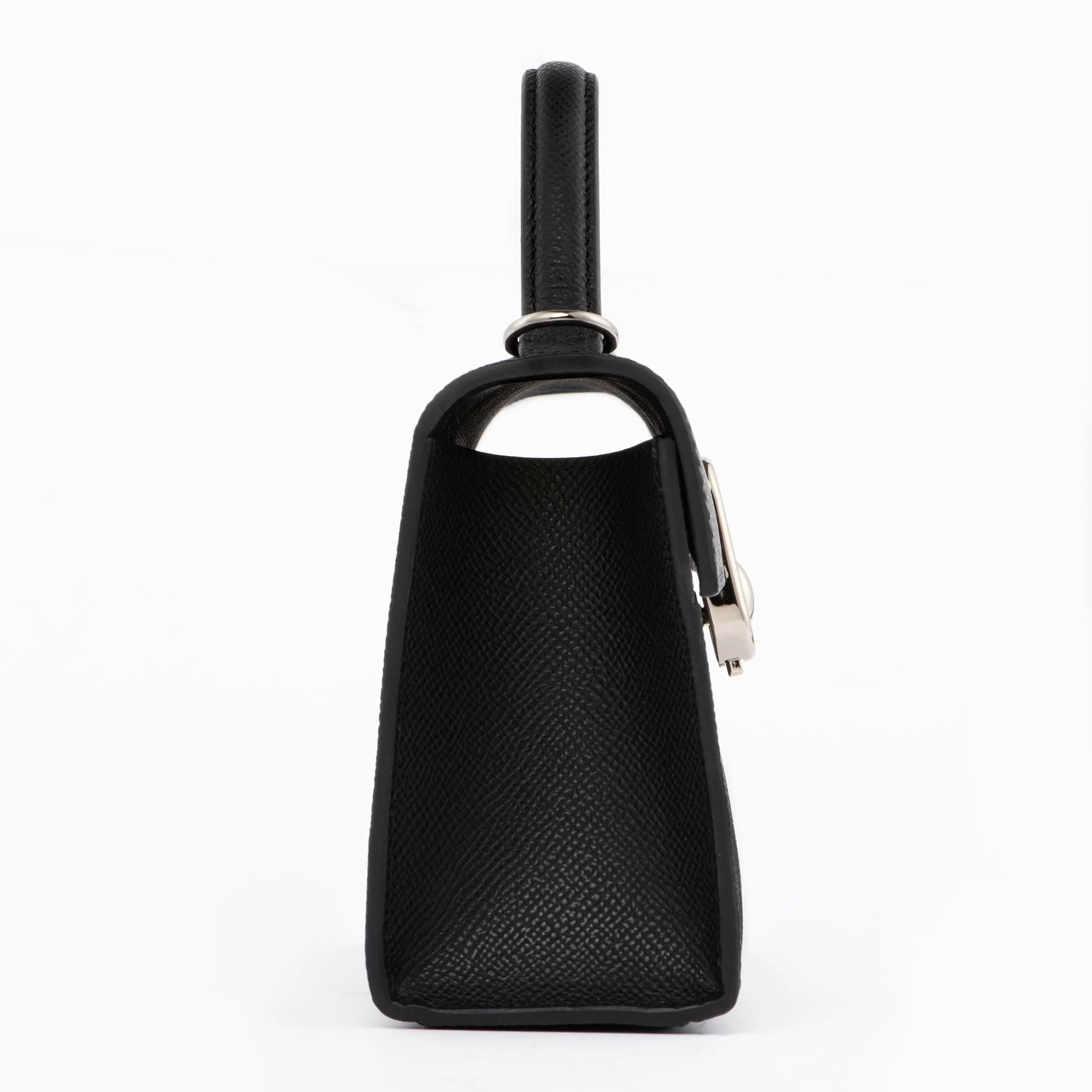 HCC X DUYP - "Madison" Bag - Black - Silver Hardware Edition dressupyourpurse