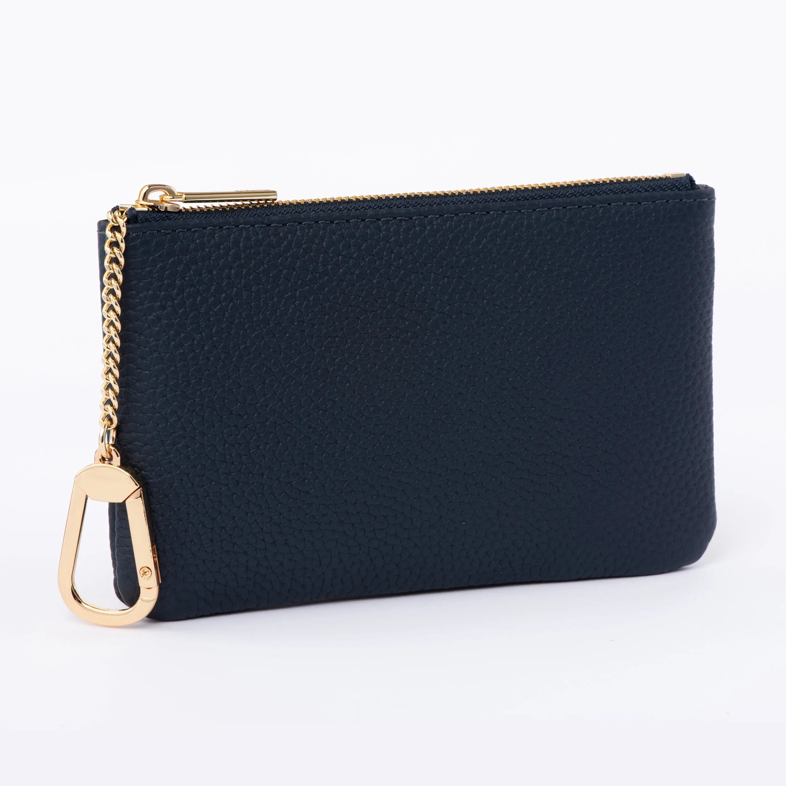 The “M KEY” – Togo Leather Zipped Pouch with Key Hook dressupyourpurse
