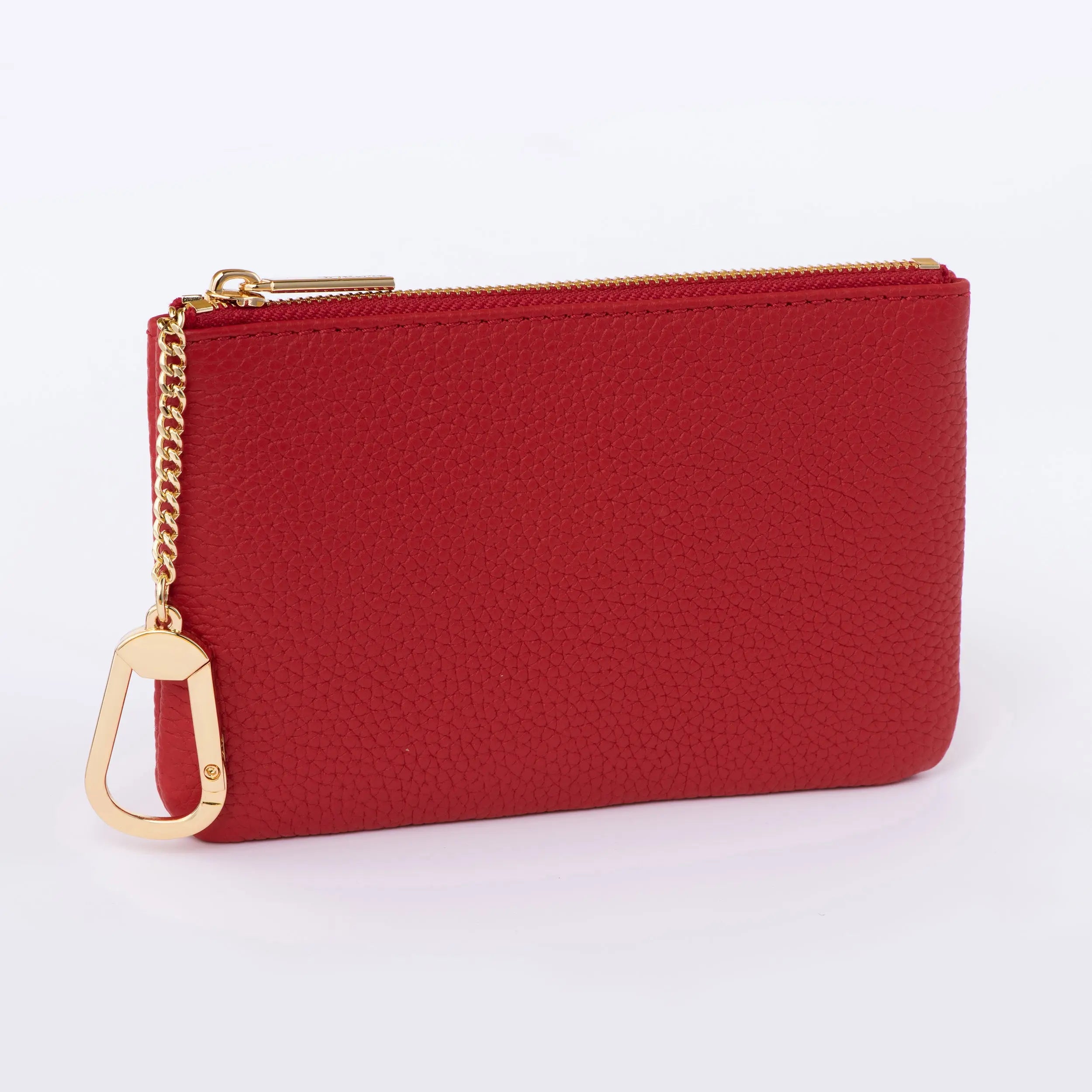 The “M KEY” – Togo Leather Zipped Pouch with Key Hook dressupyourpurse