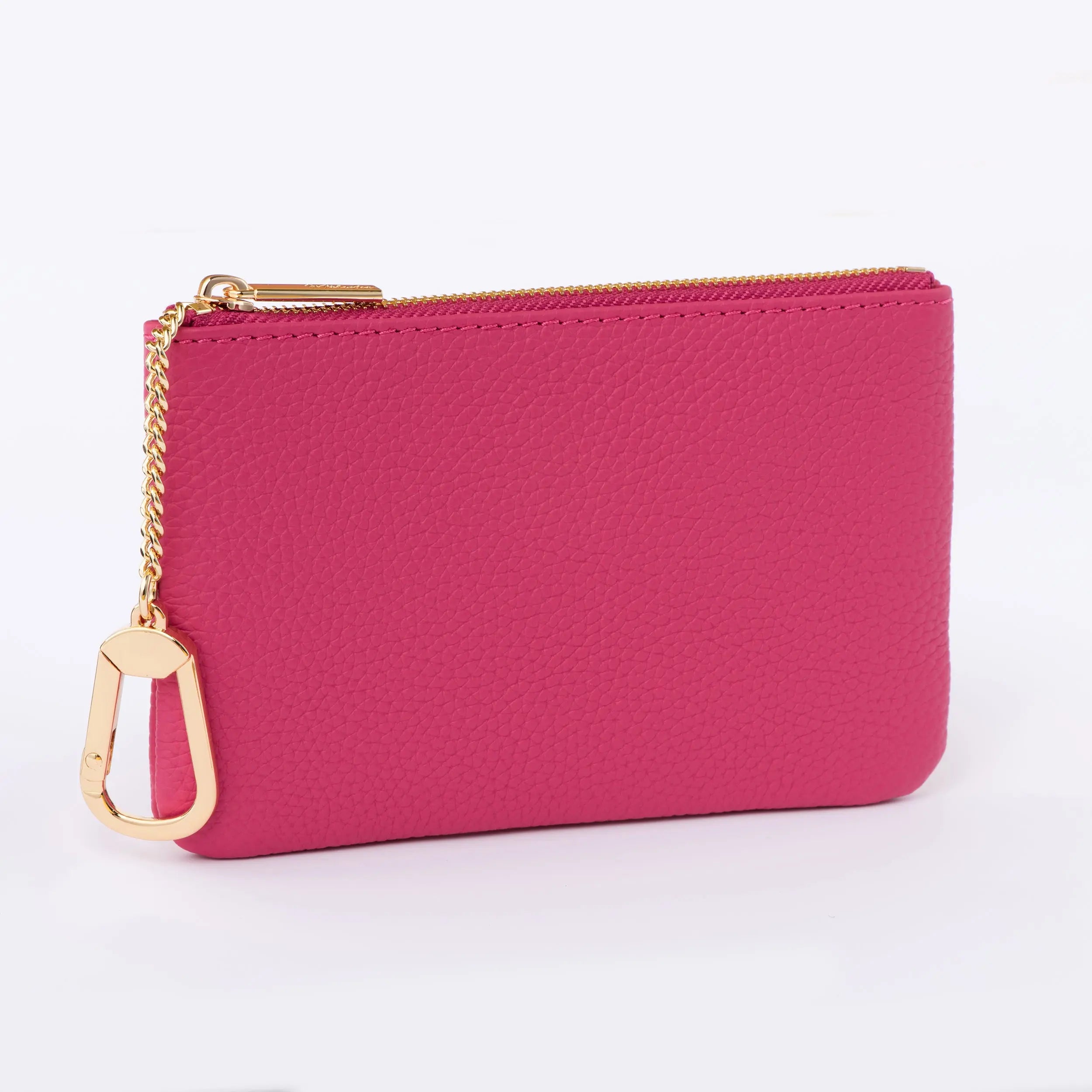 The “M KEY” – Togo Leather Zipped Pouch with Key Hook dressupyourpurse