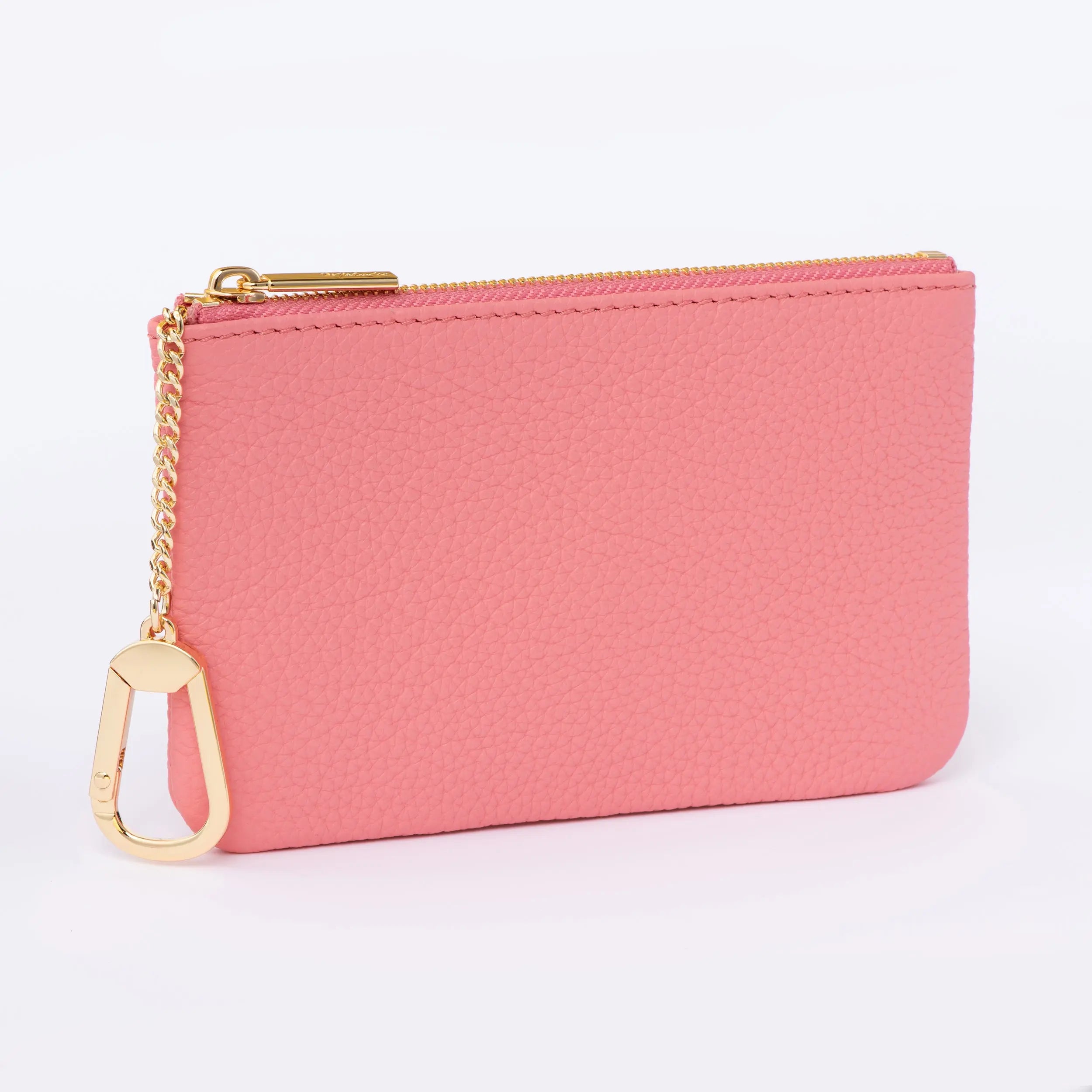 The “M KEY” – Togo Leather Zipped Pouch with Key Hook dressupyourpurse