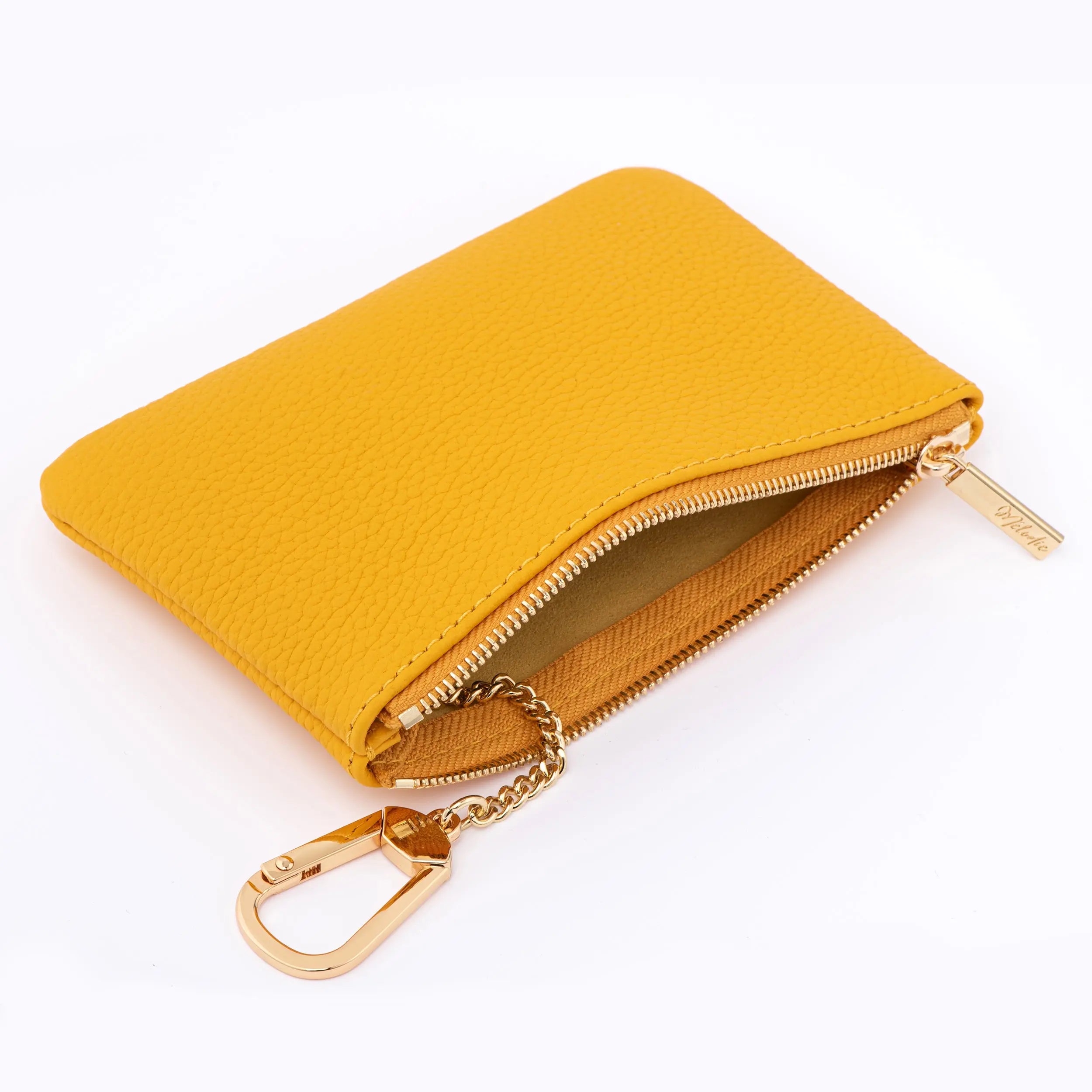 The “M KEY” – Togo Leather Zipped Pouch with Key Hook dressupyourpurse