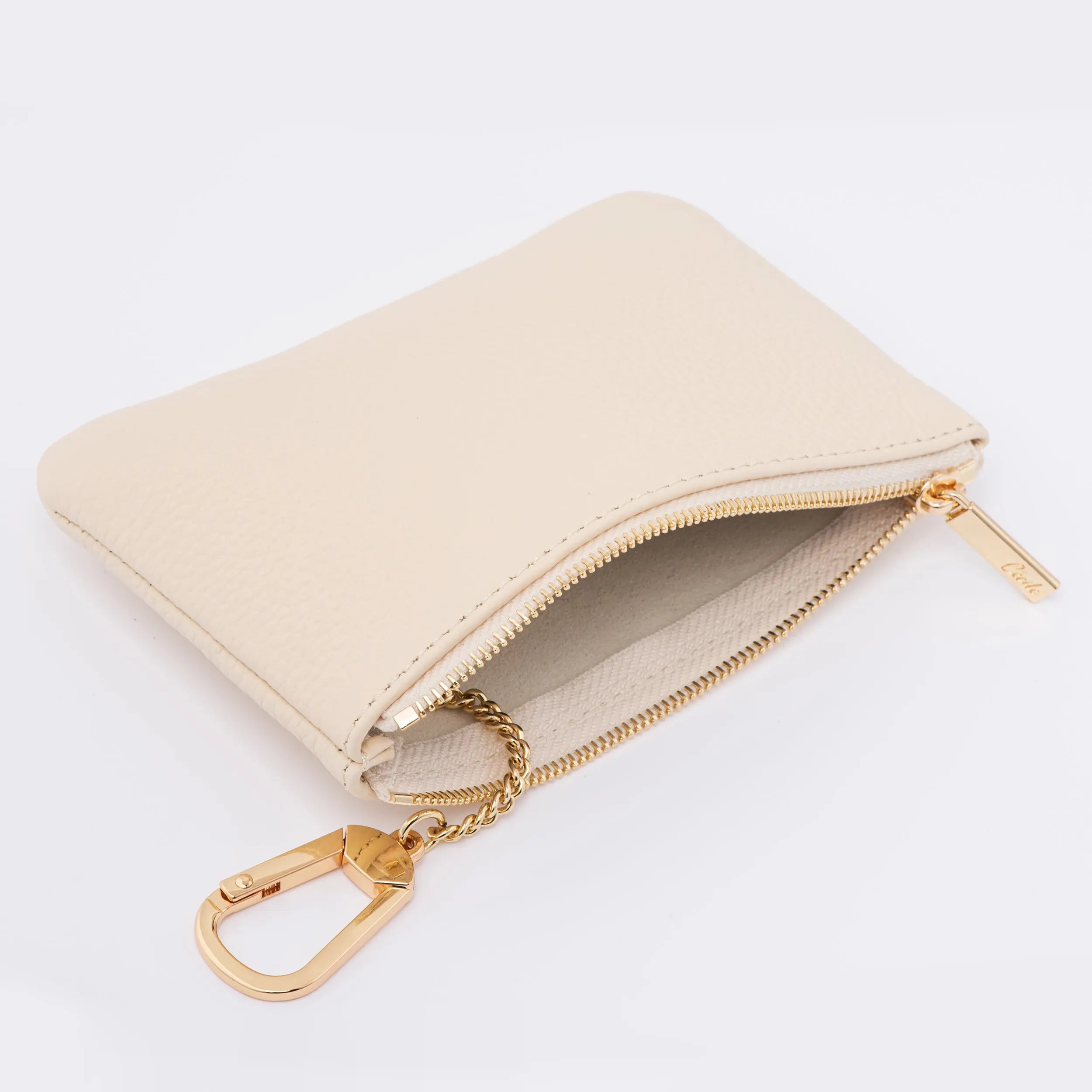 The “M KEY” – Togo Leather Zipped Pouch with Key Hook dressupyourpurse