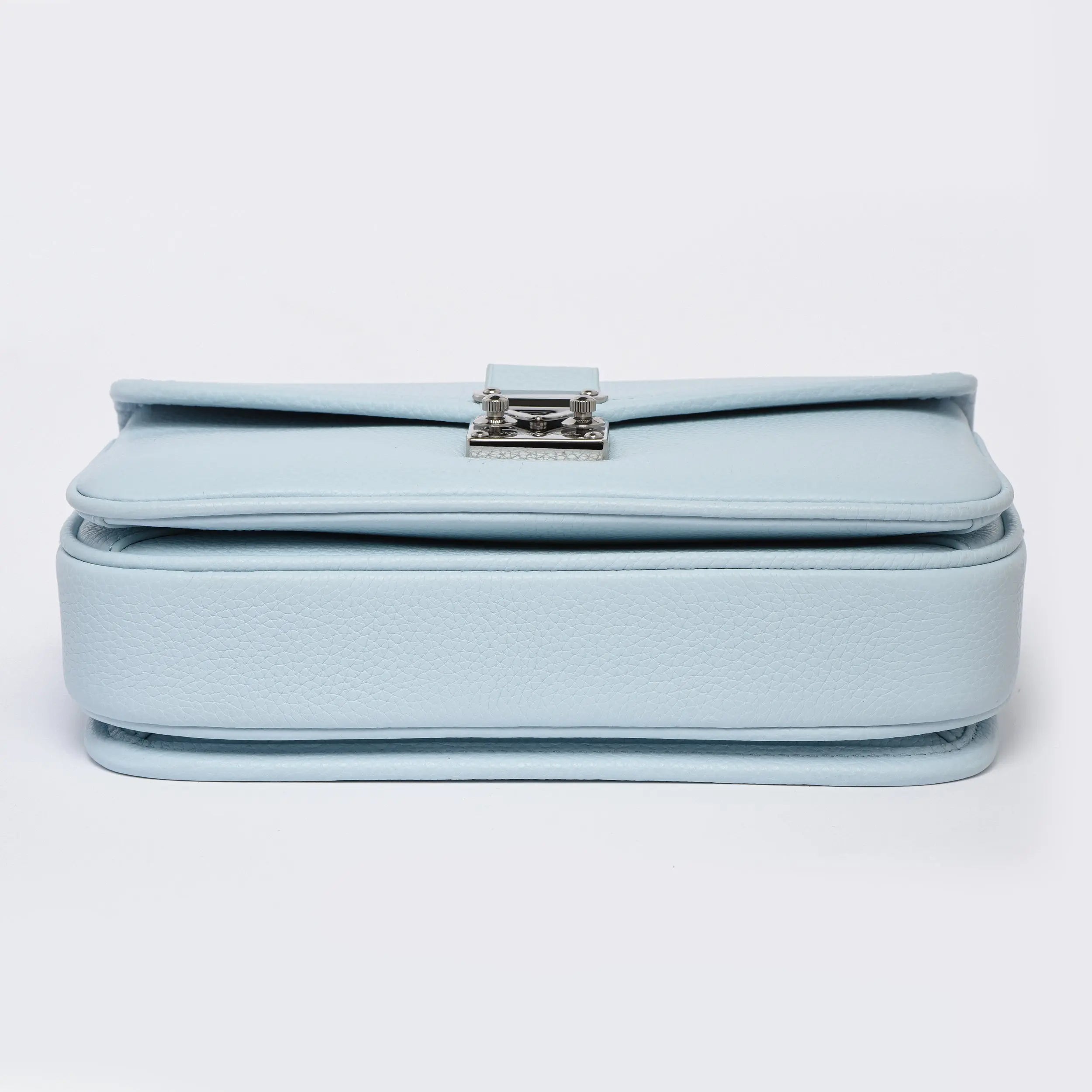 PETIT PARIS 15 - Crossbody bag - Ice Blue Togo / Silver Hardware dressupyourpurse