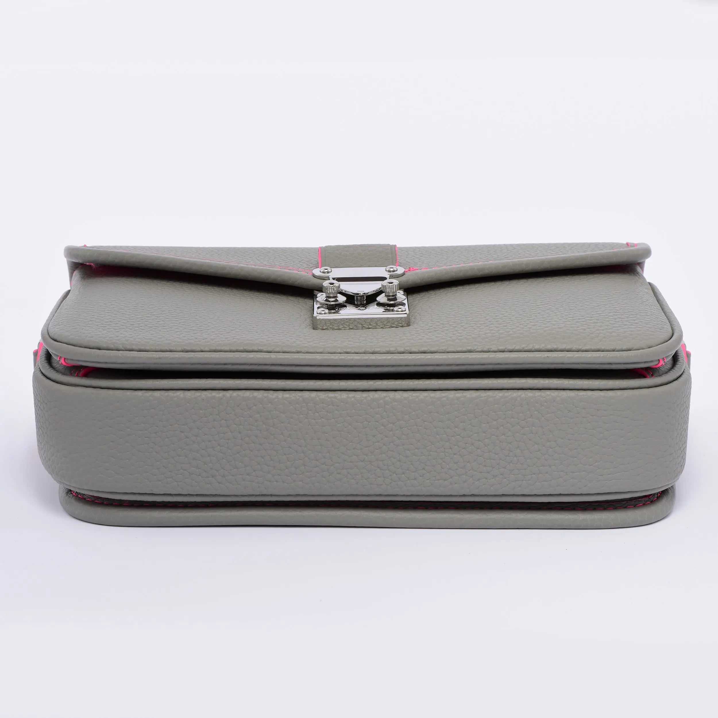 Petit Paris 15 - Limited edition - Pearl Grey / Neon Pink dressupyourpurse