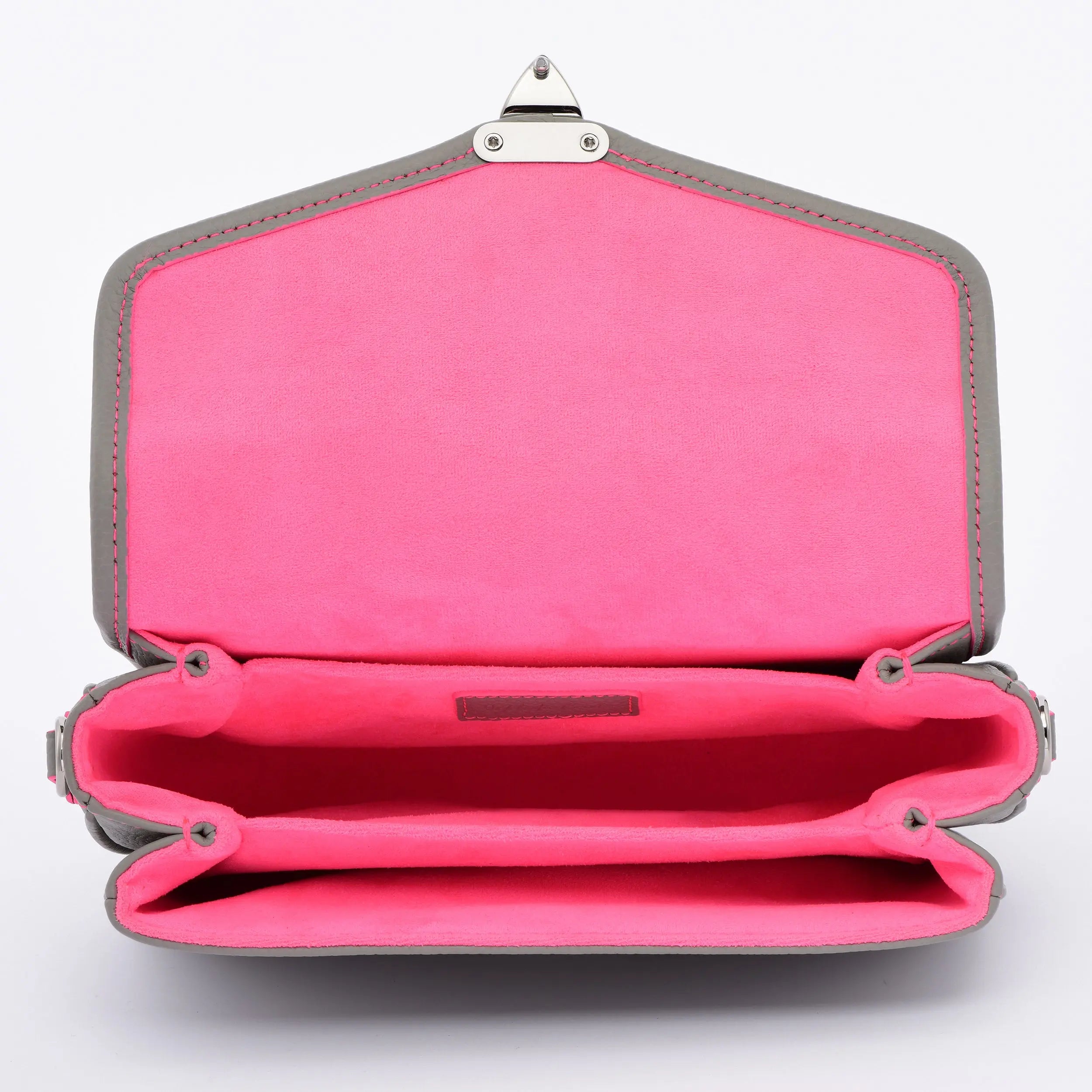 Petit Paris 15 - Limited edition - Pearl Grey / Neon Pink dressupyourpurse