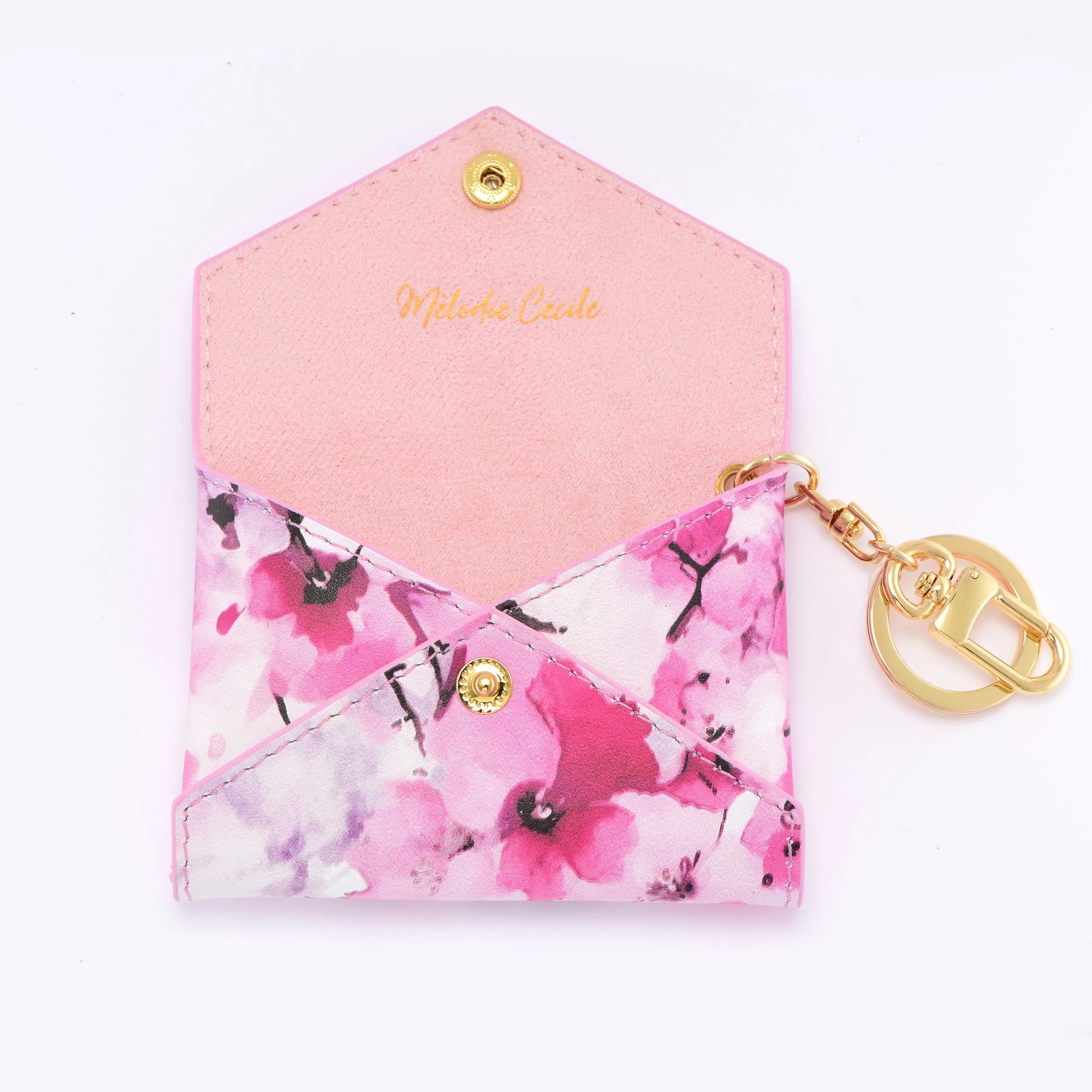 SAKURA COLLECTION - Mini envelope - Card holder bag charm dressupyourpurse