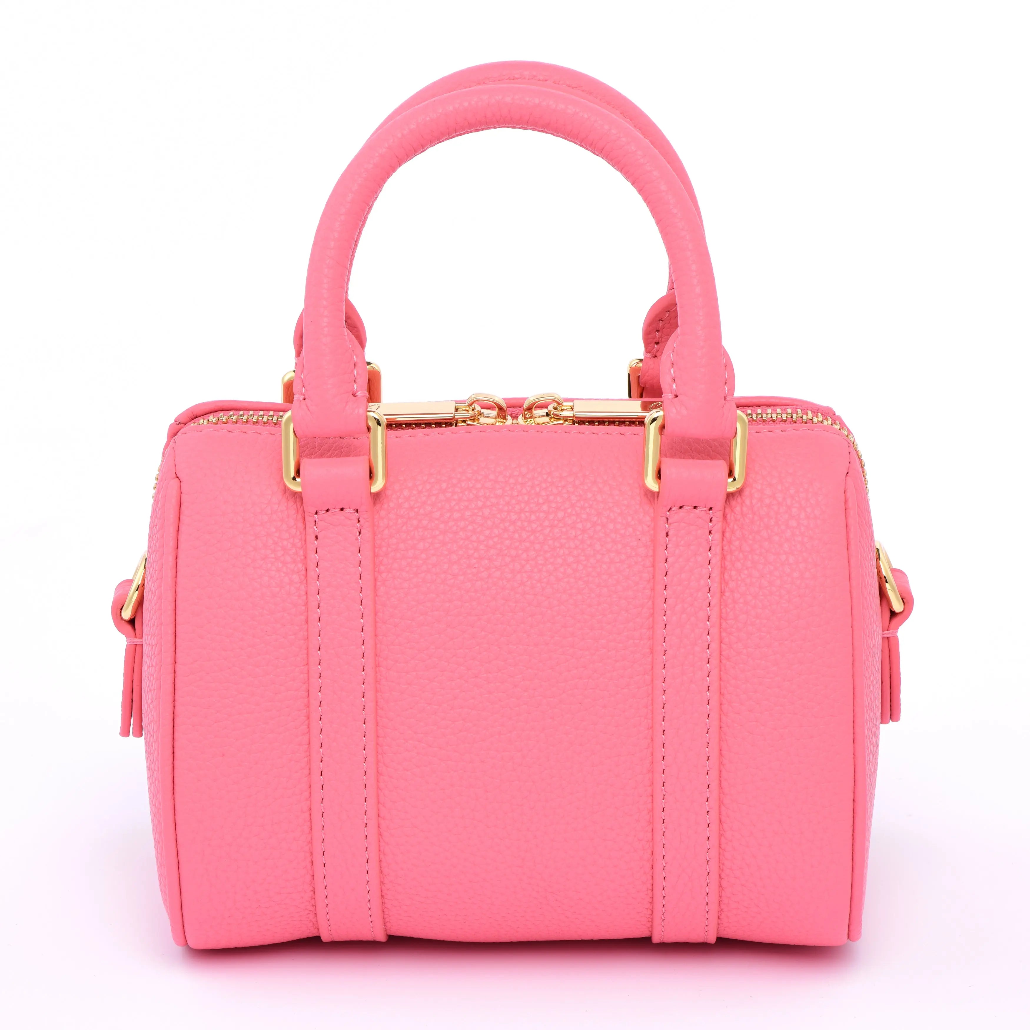 NANO Boston bag - Togo Leather - Summer Pink dressupyourpurse