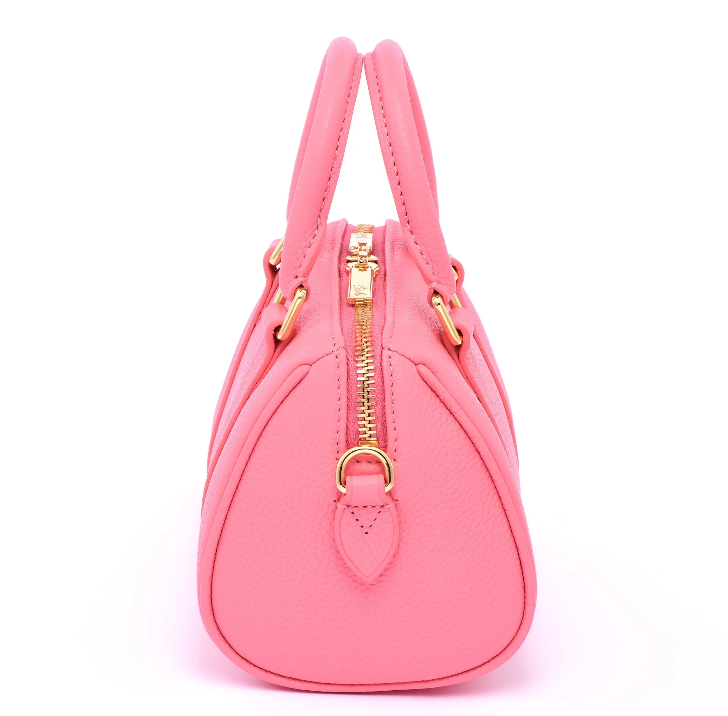 NANO Boston bag - Togo Leather - Summer Pink dressupyourpurse