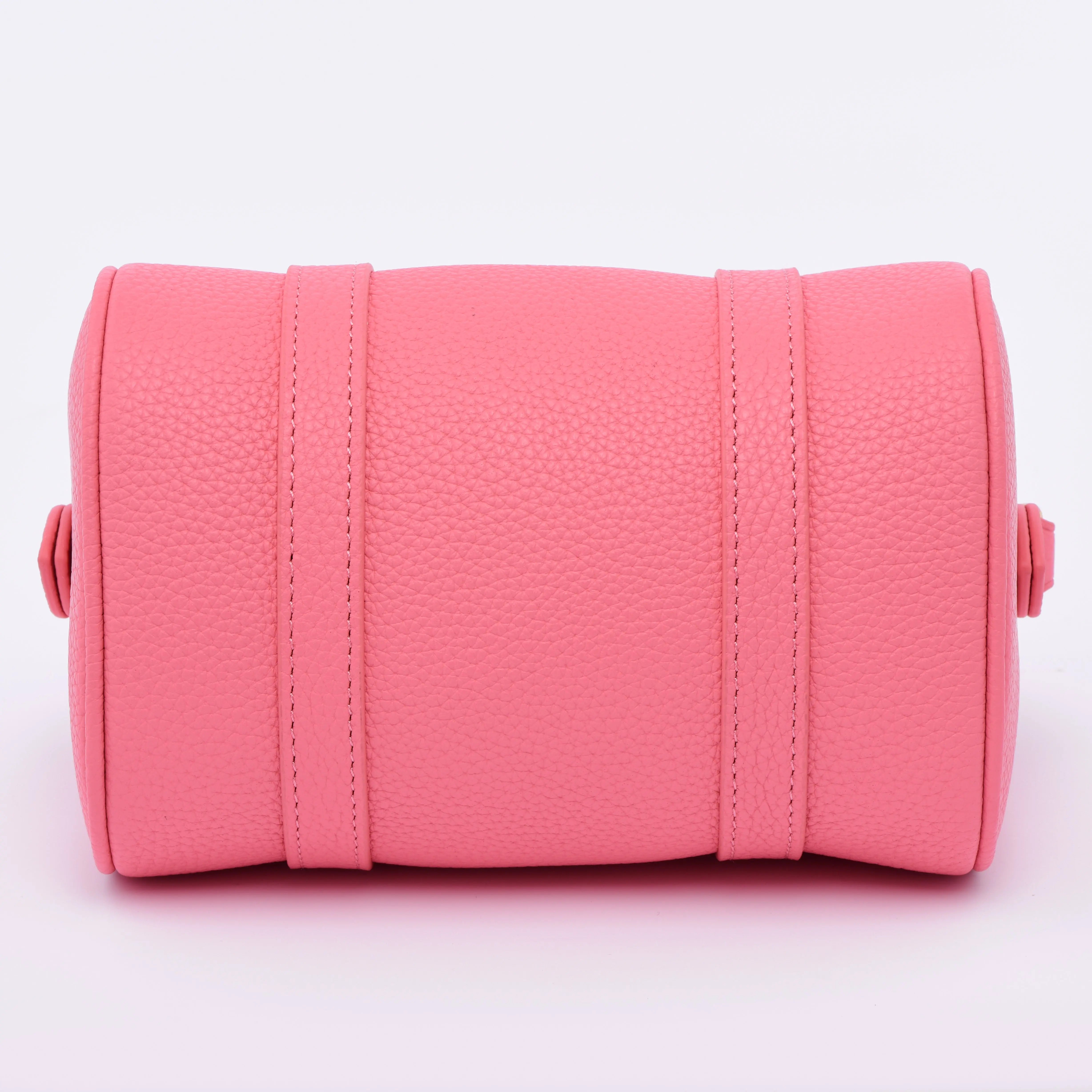 NANO Boston bag - Togo Leather - Summer Pink dressupyourpurse