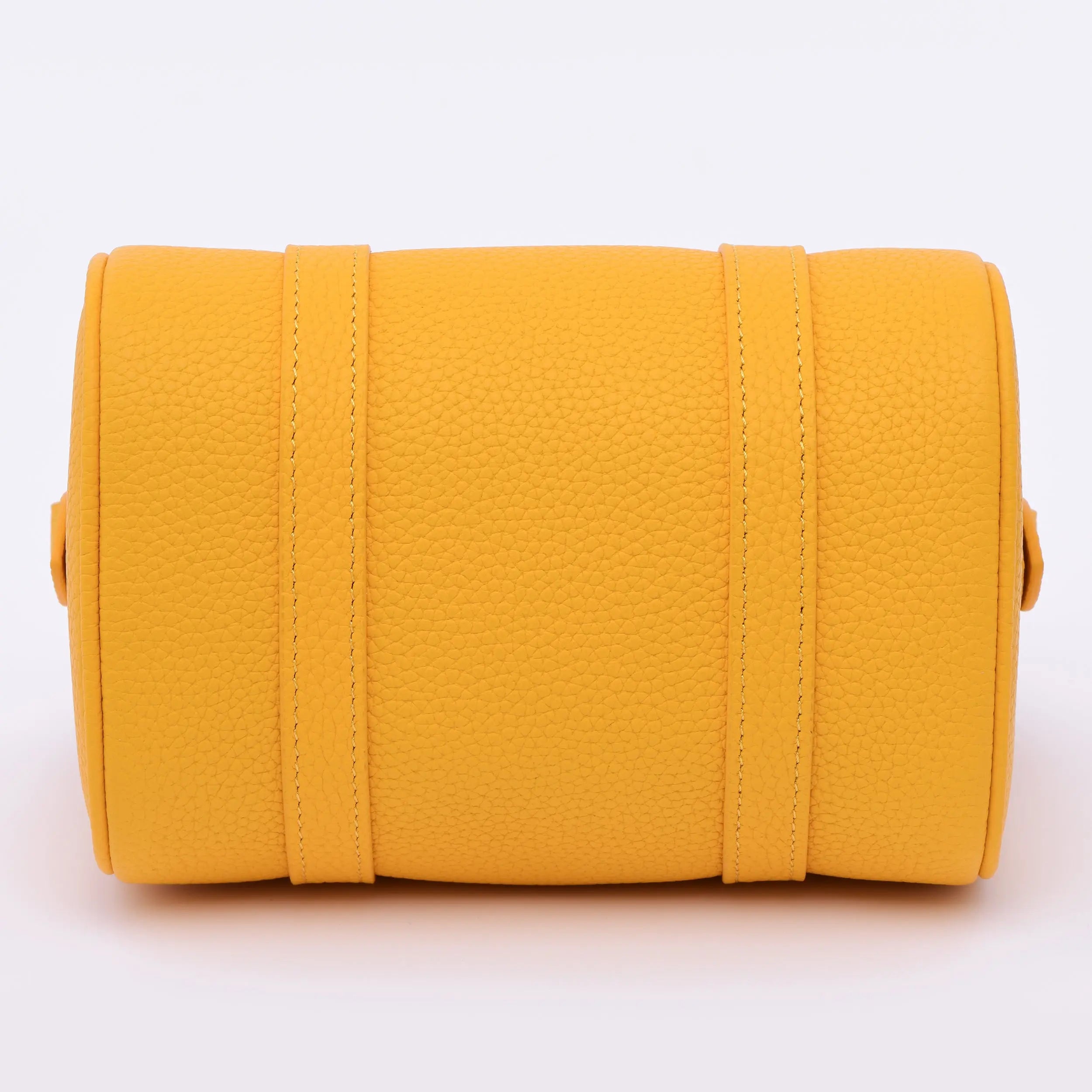 NANO Boston bag - Togo Leather - Sun Yellow dressupyourpurse