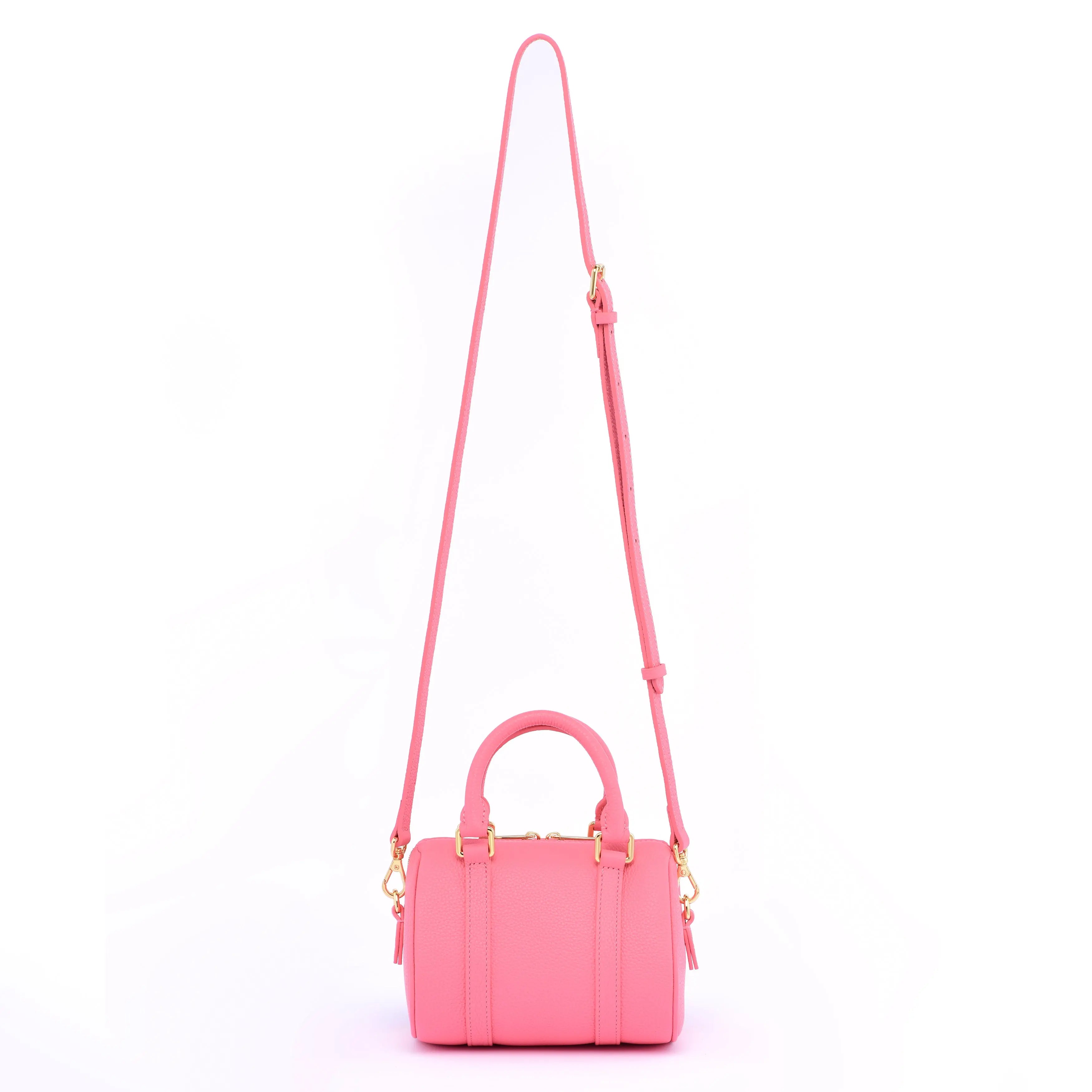 NANO Boston bag - Togo Leather - Summer Pink dressupyourpurse