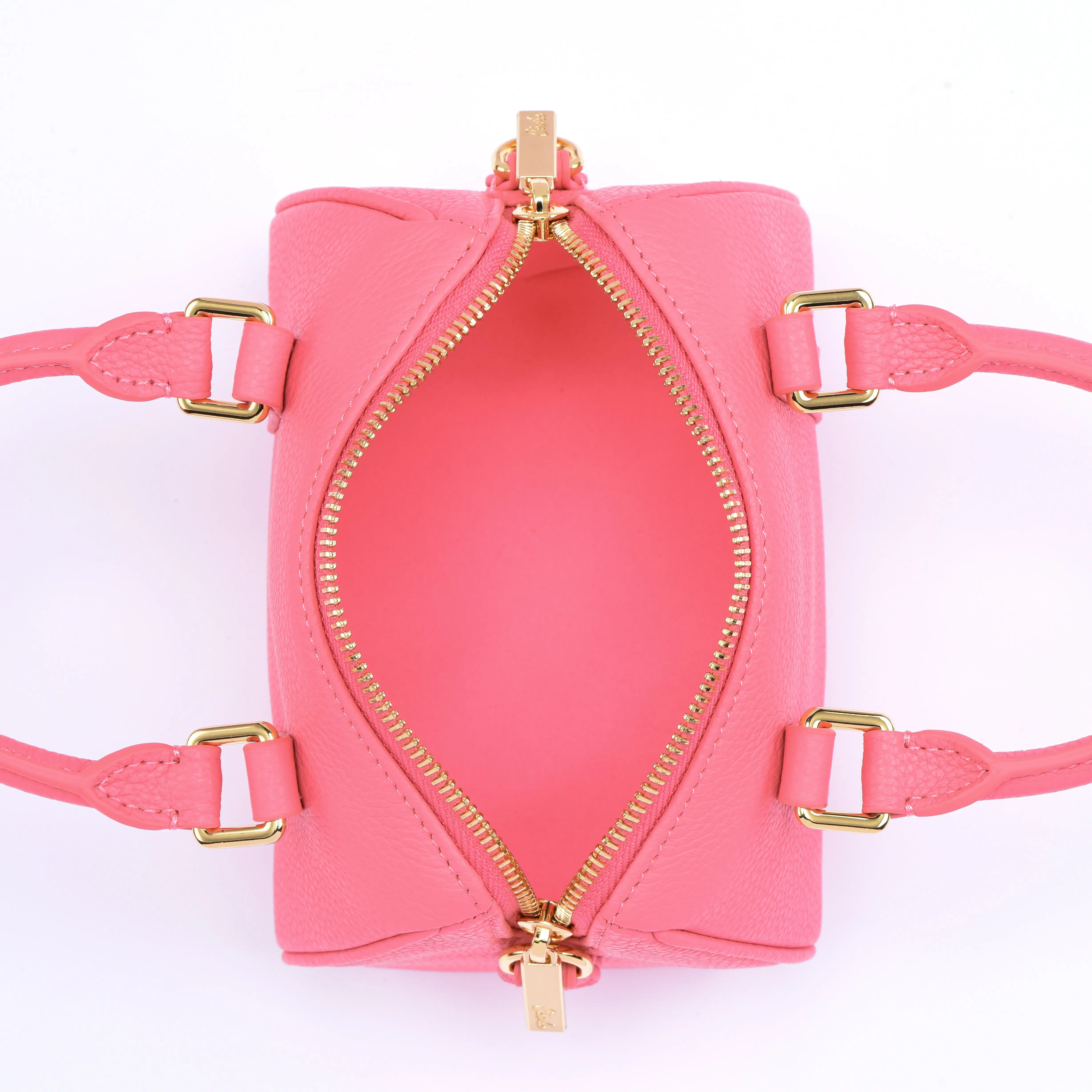 NANO Boston bag - Togo Leather - Summer Pink dressupyourpurse