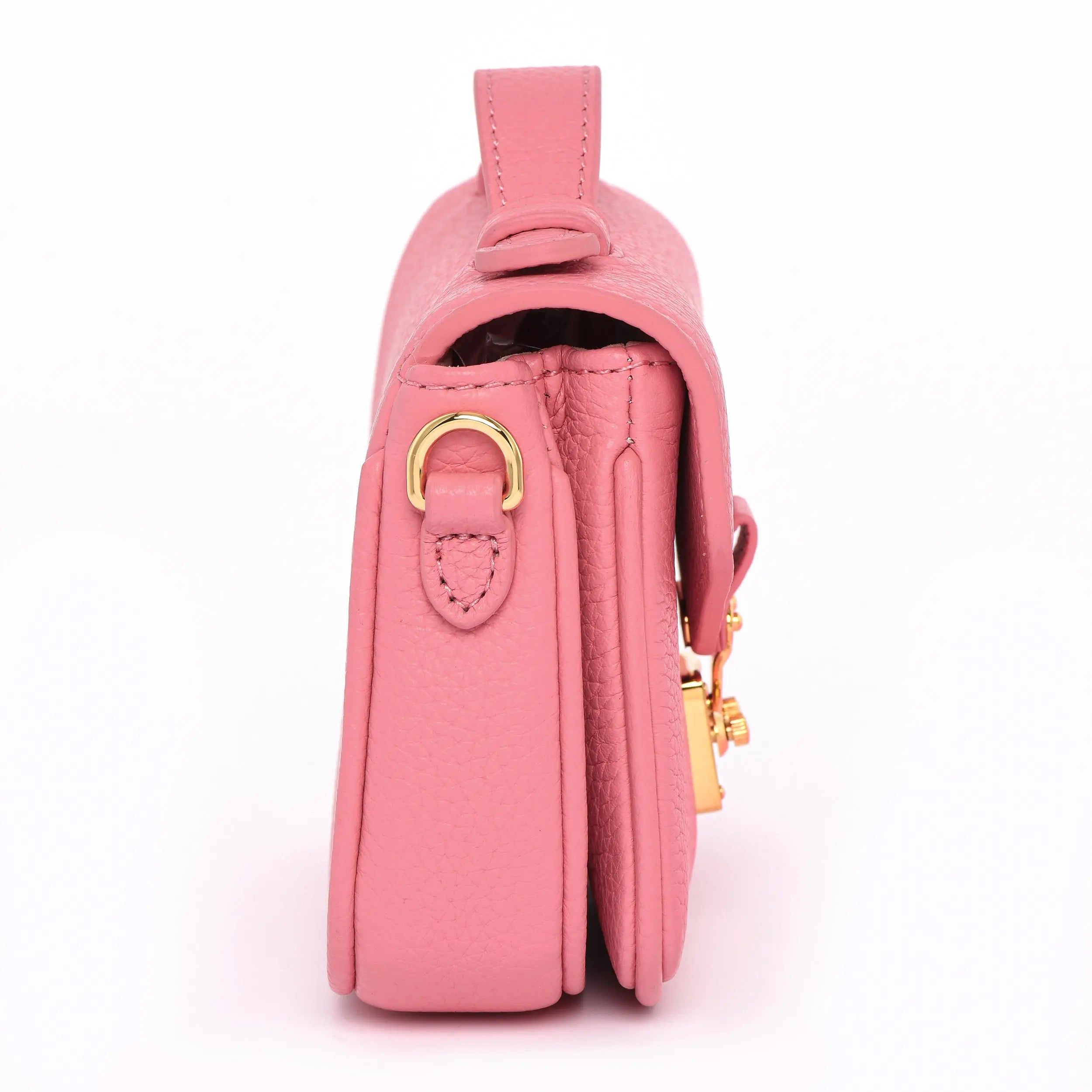 Micro Paris 15 - Togo Leather - Summer Pink dressupyourpurse