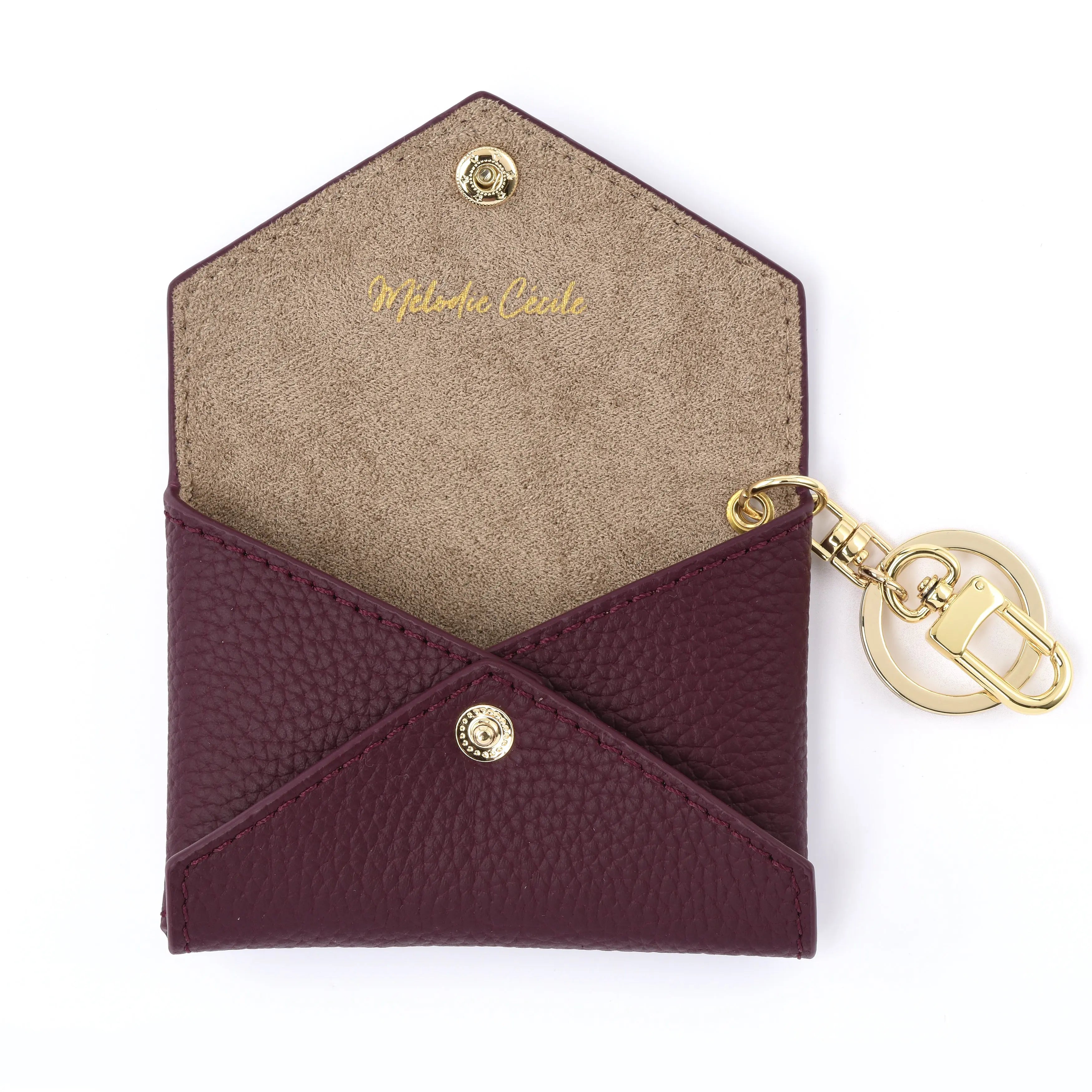 TOGO LEATHER MINI ENVELOPE BAG CHARM CARD HOLDER dressupyourpurse