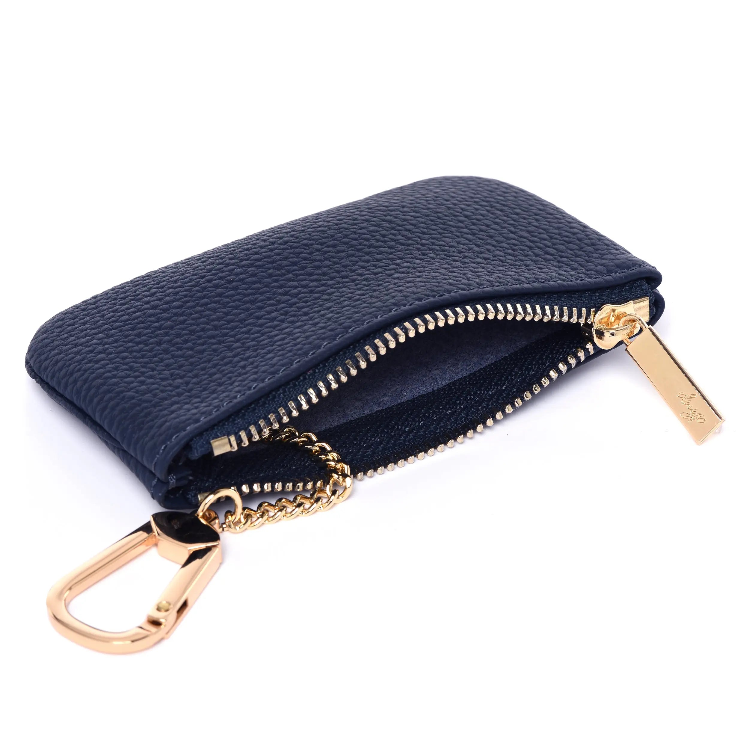 Togo Leather Key pouch - 13 Colors dressupyourpurse