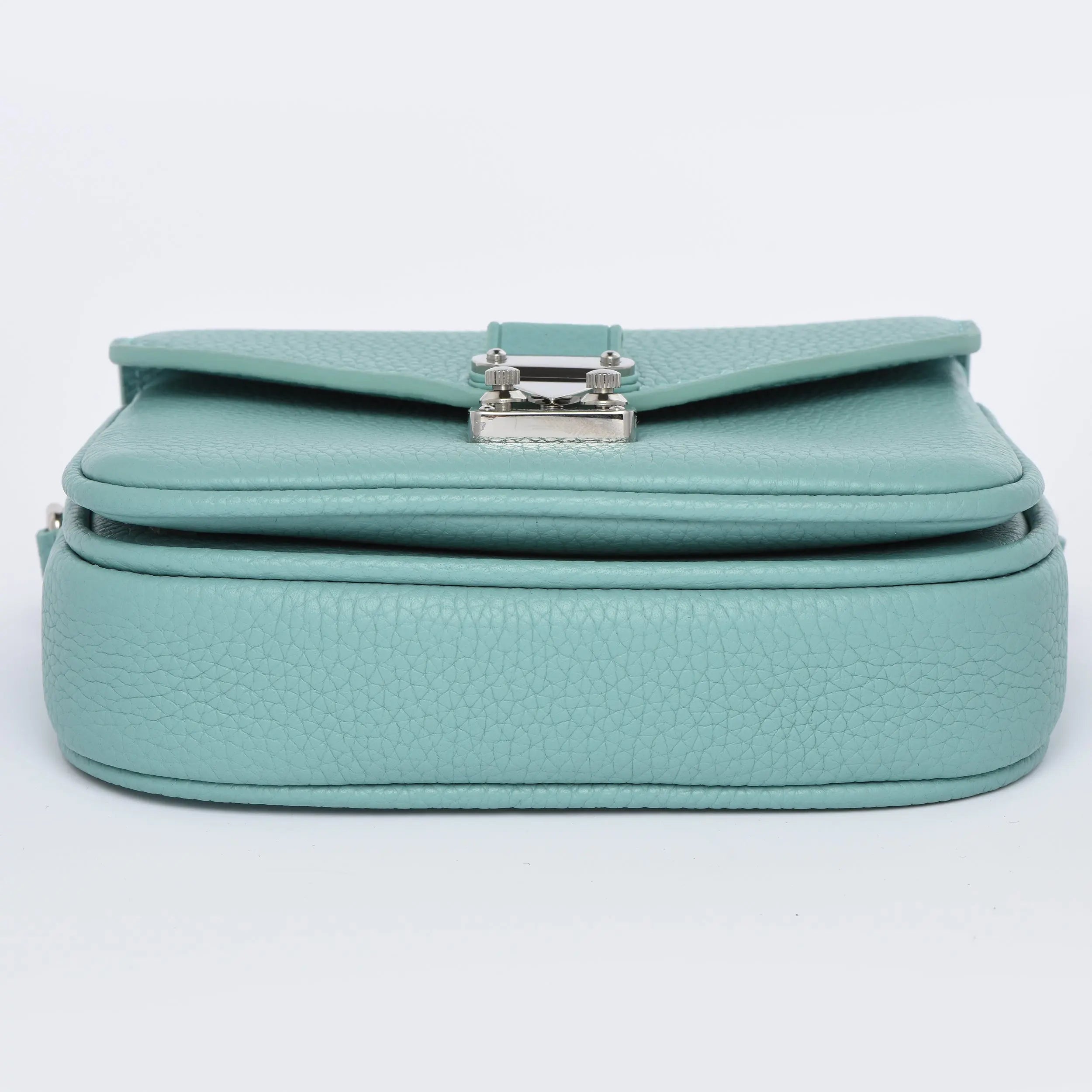 Micro Paris 15 - Togo Leather - Tiffany Blue dressupyourpurse