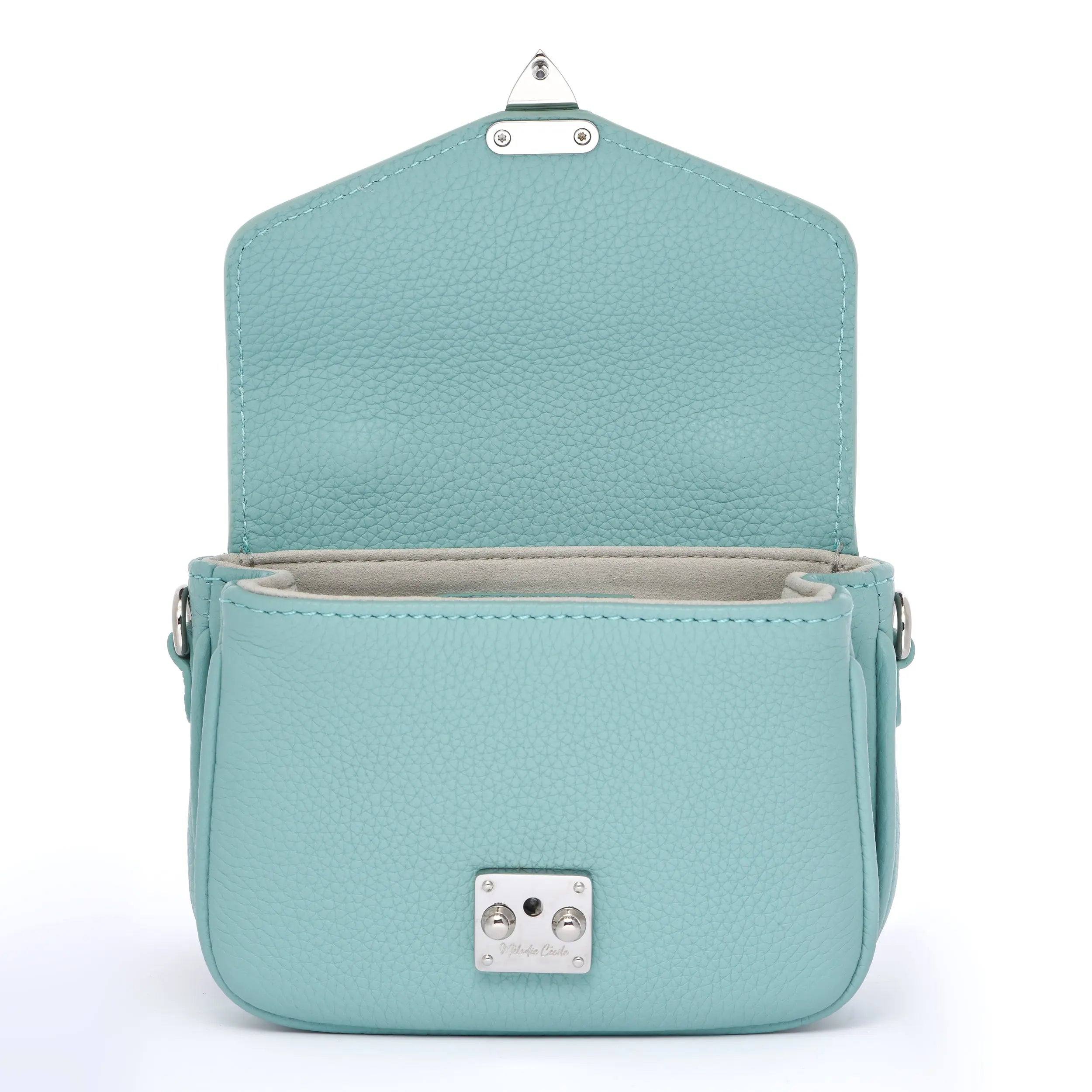 Micro Paris 15 - Togo Leather - Tiffany Blue dressupyourpurse