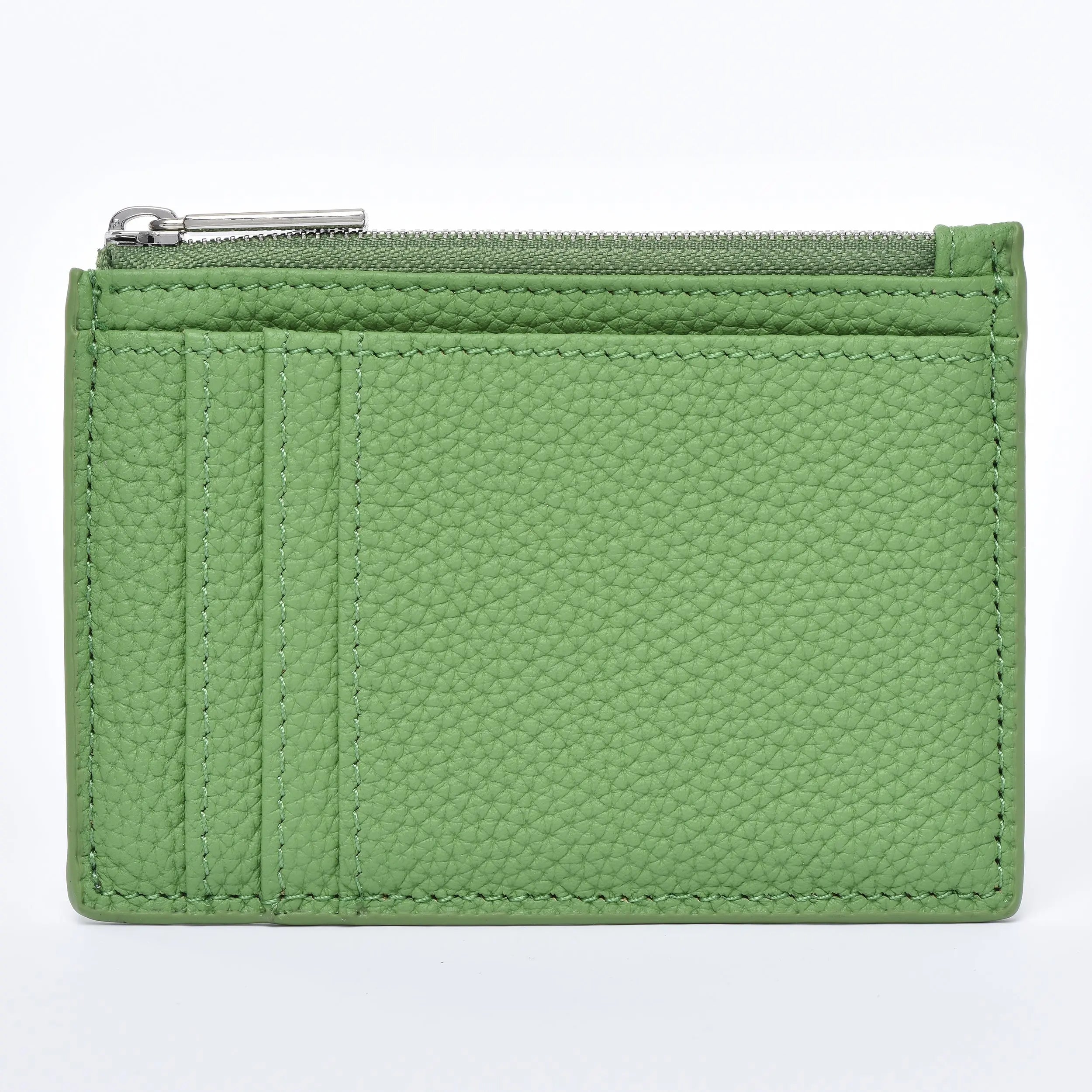 Togo Leather Zipped Card Holder Coin case dressupyourpurse