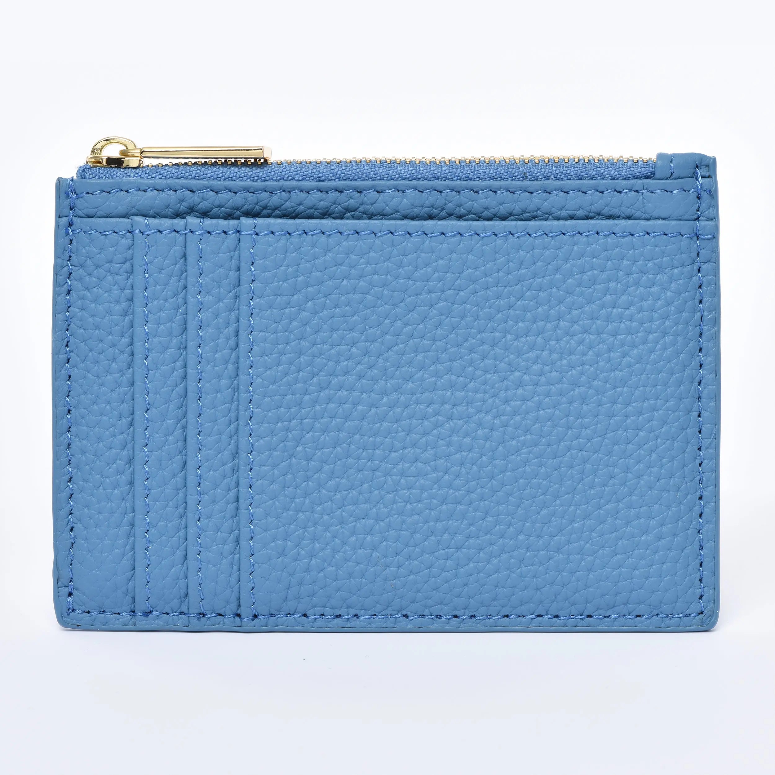 Togo Leather Zipped Card Holder Coin case dressupyourpurse