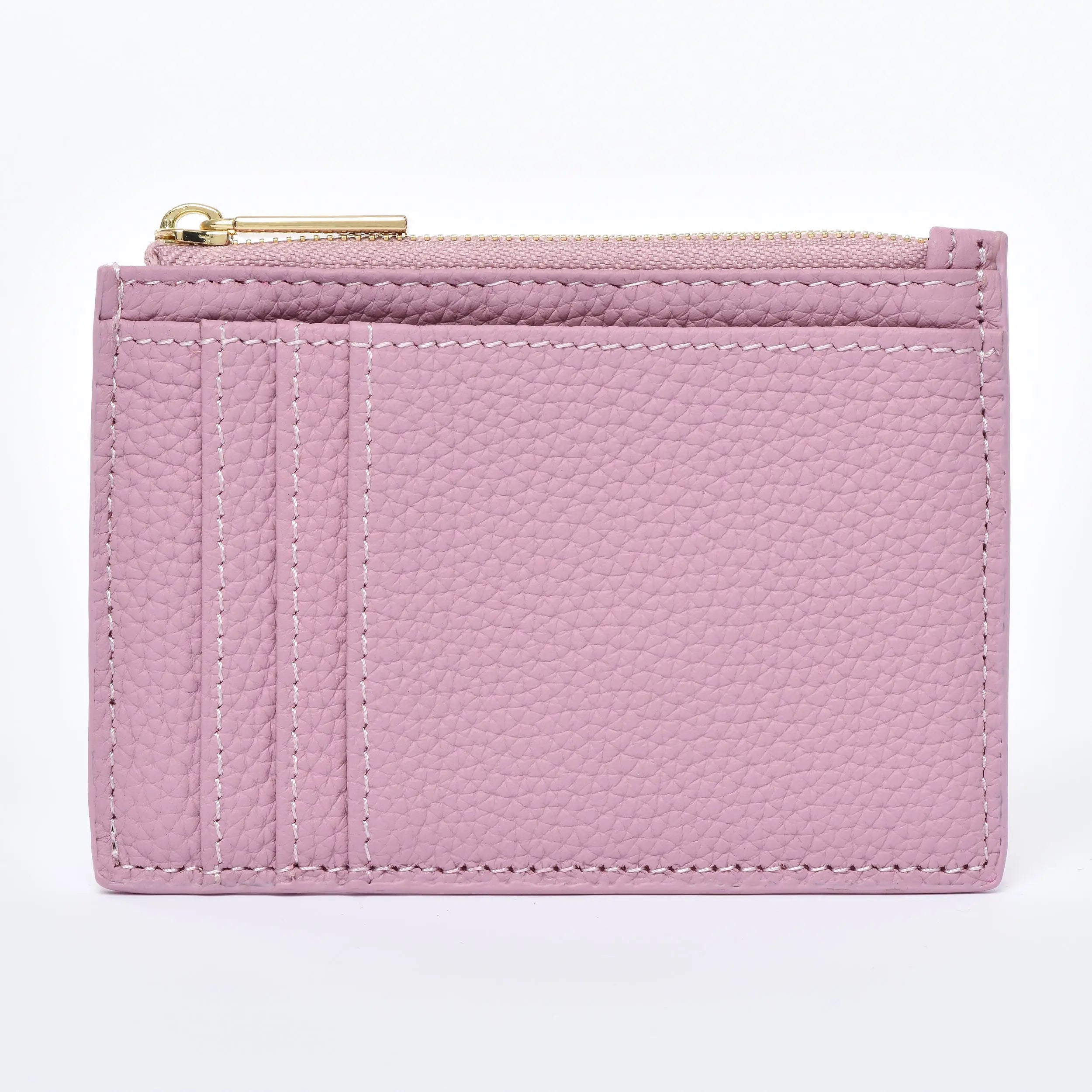 Togo Leather Zipped Card Holder Coin case dressupyourpurse