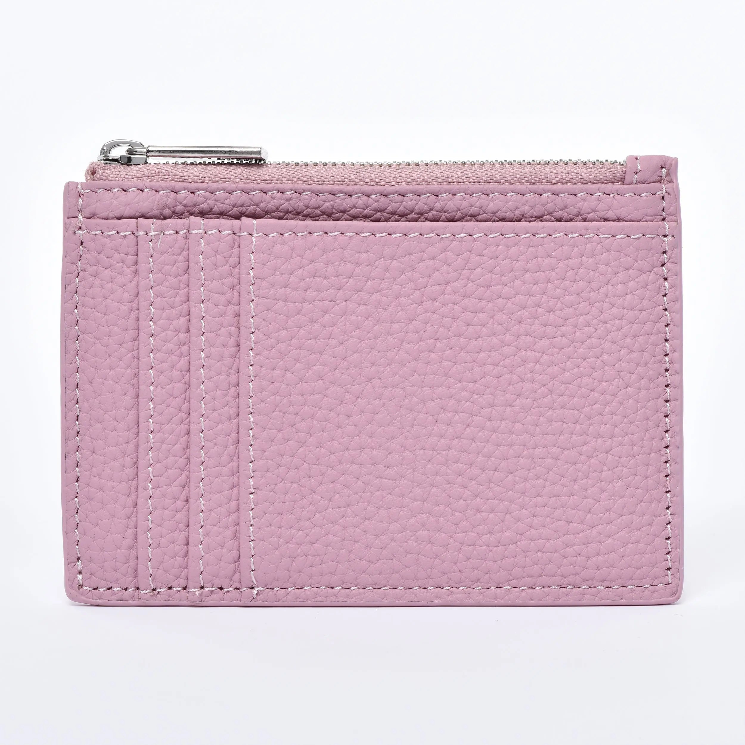 Togo Leather Zipped Card Holder Coin case dressupyourpurse