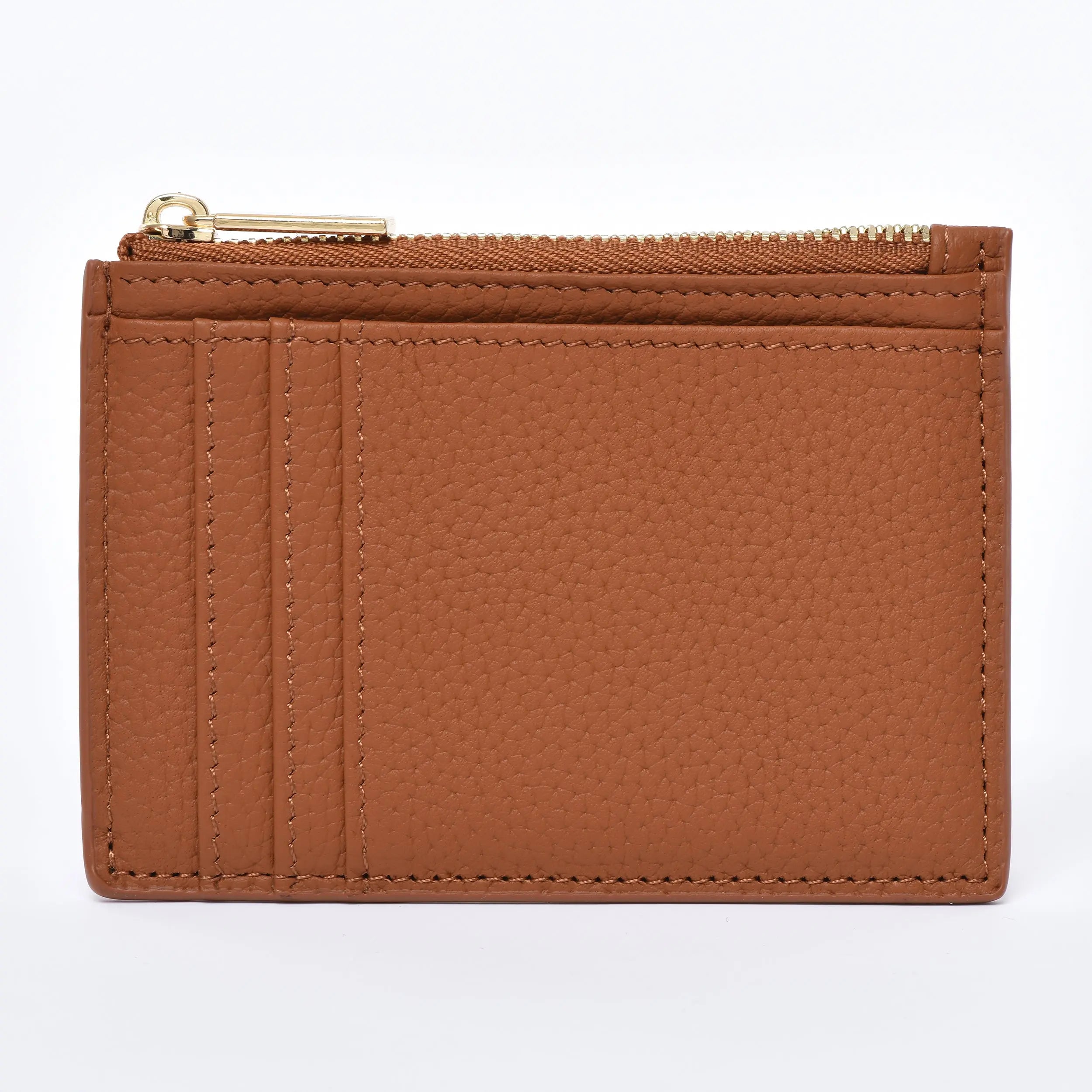 Togo Leather Zipped Card Holder Coin case dressupyourpurse