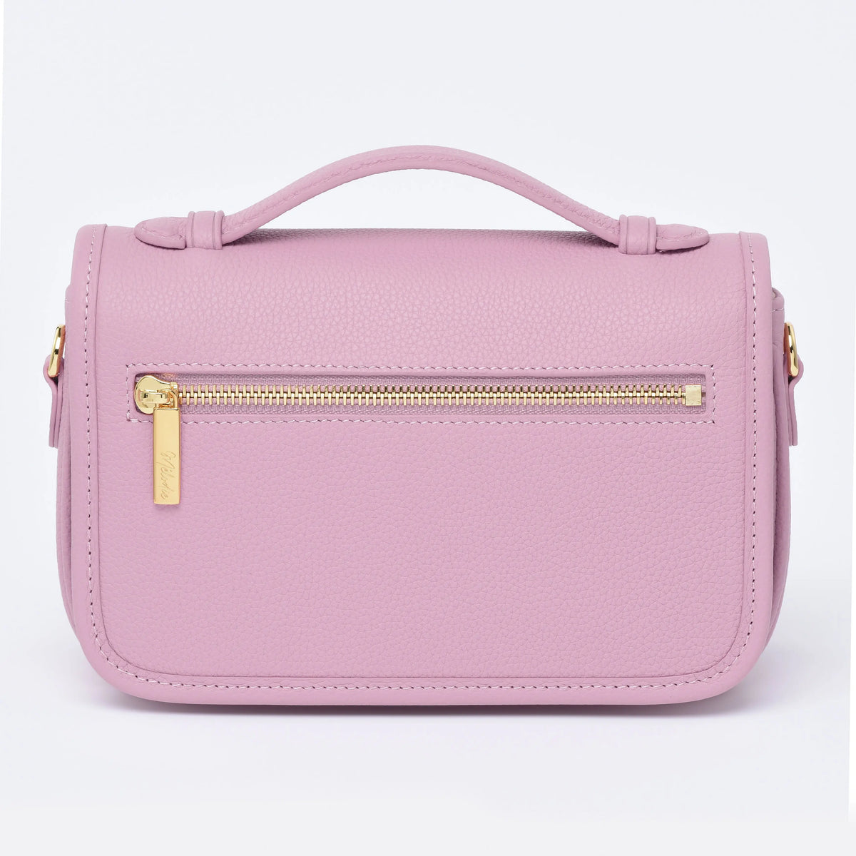 PETIT PARIS 15 - Crossbody bag - DUSTY PINK TOGO / GOLD HARDWARE dressupyourpurse