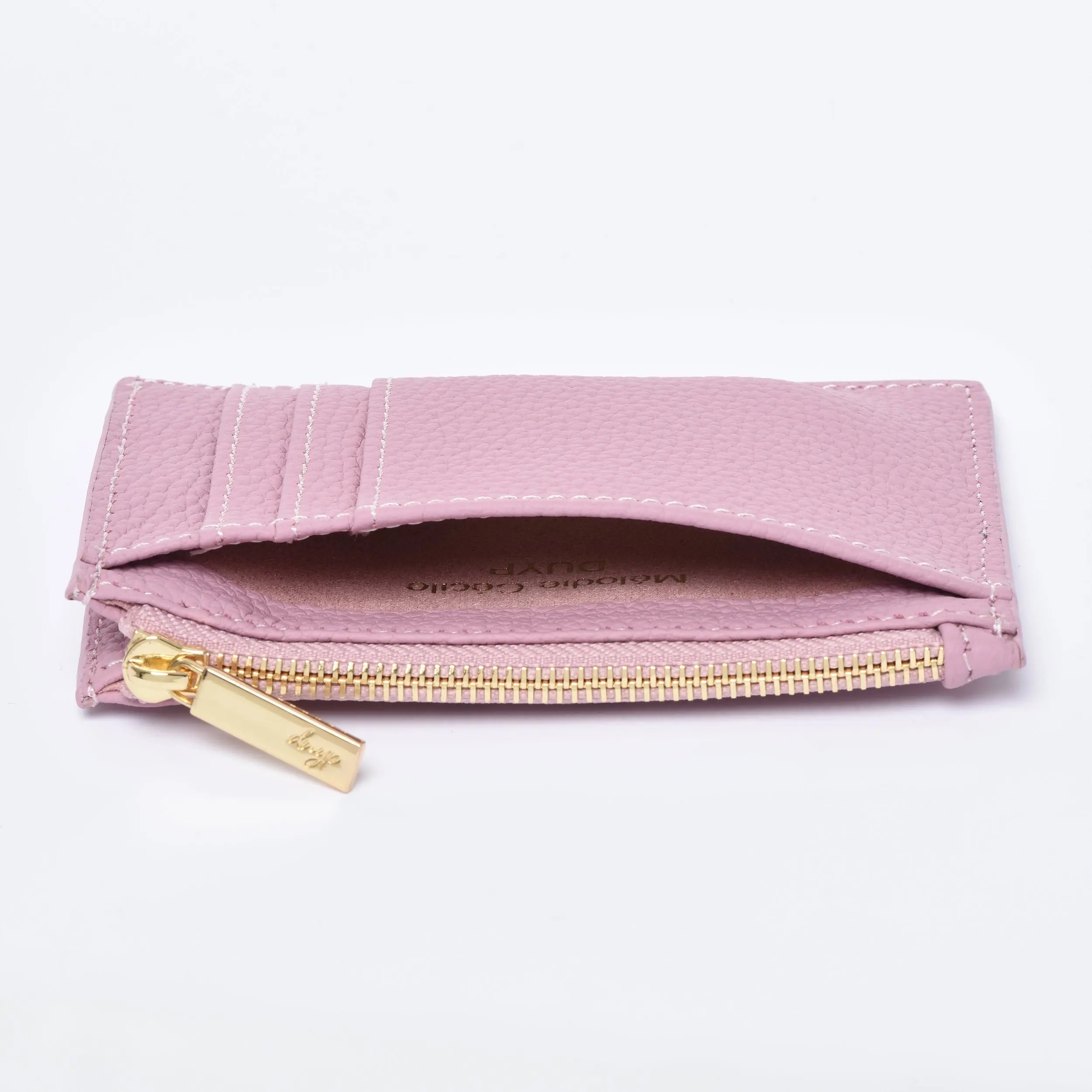 Togo Leather Zipped Card Holder Coin case dressupyourpurse