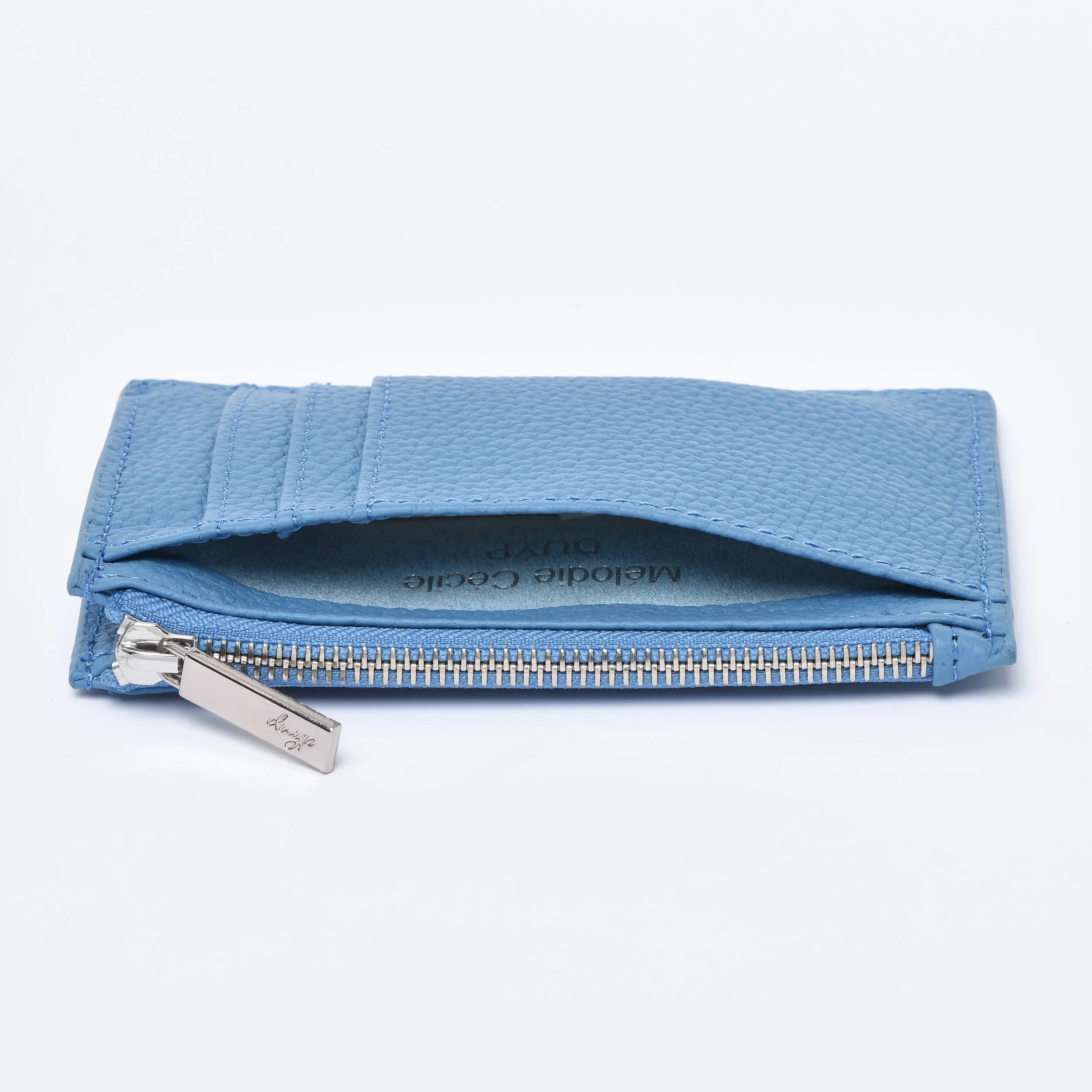 Togo Leather Zipped Card Holder Coin case dressupyourpurse