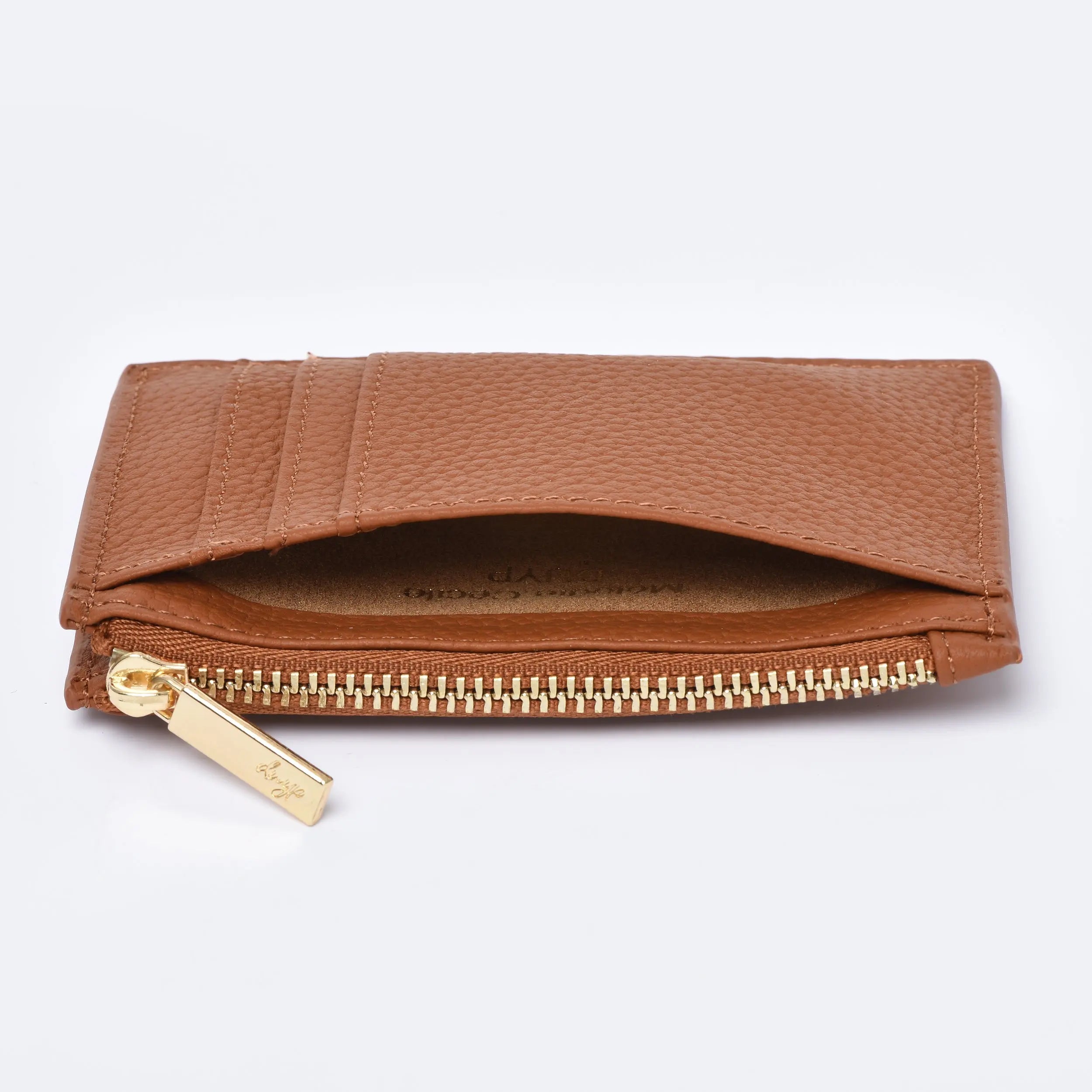 Togo Leather Zipped Card Holder Coin case dressupyourpurse