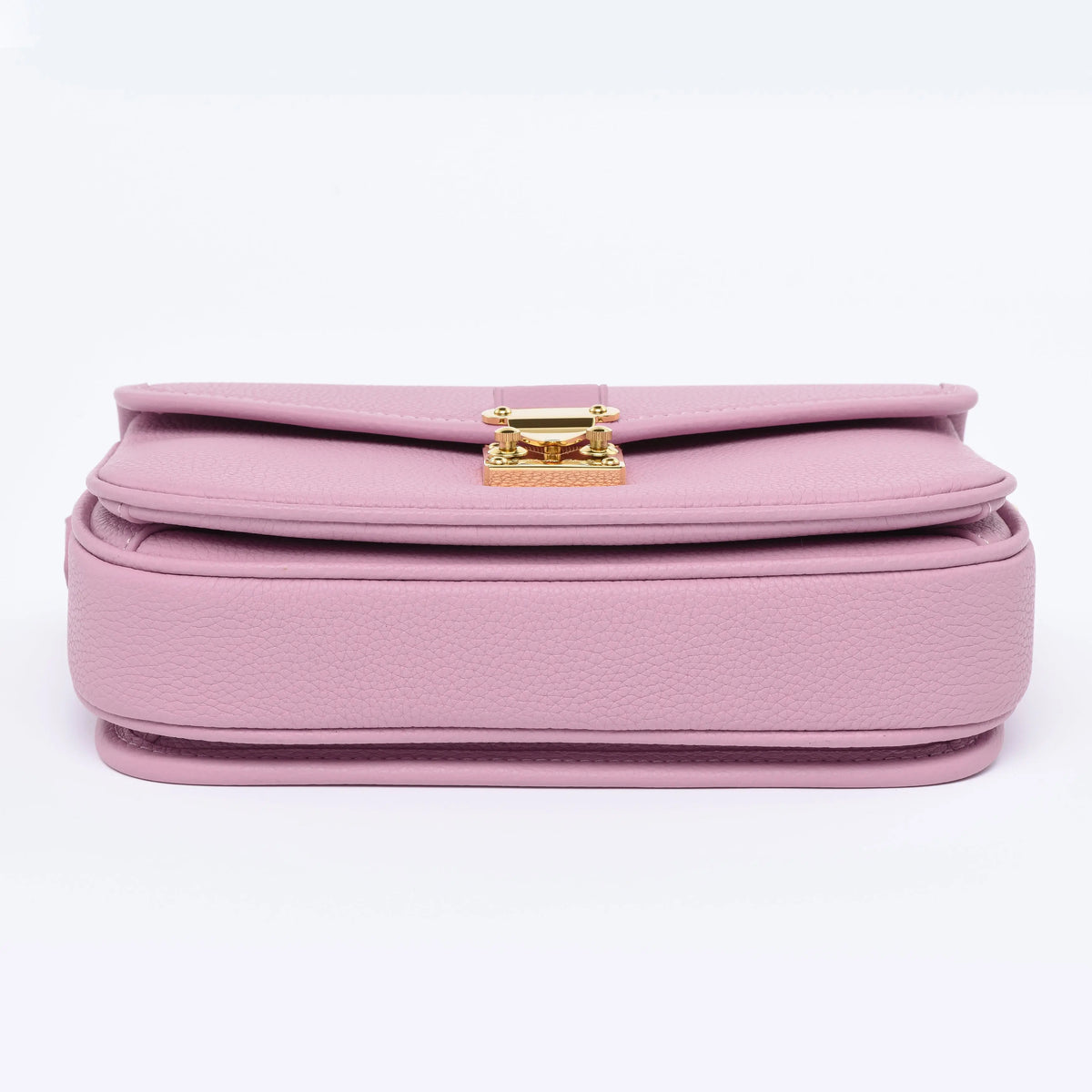 PETIT PARIS 15 - Crossbody bag - DUSTY PINK TOGO / GOLD HARDWARE dressupyourpurse
