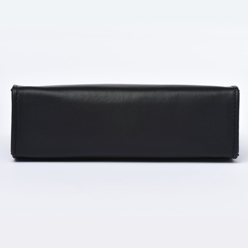 Leather Toiletry Pouch 19 - Black