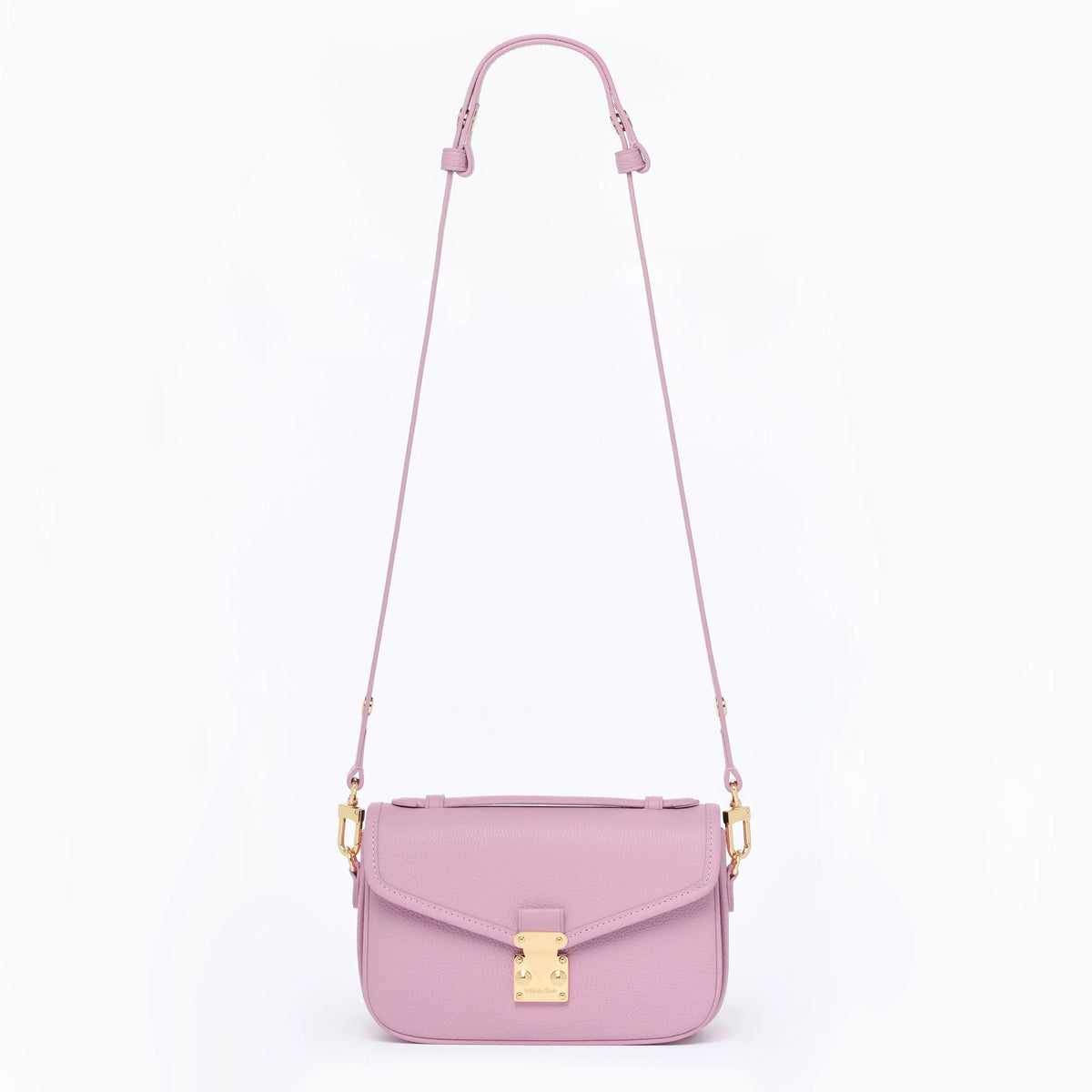 PETIT PARIS 15 - Crossbody bag - DUSTY PINK TOGO / GOLD HARDWARE dressupyourpurse
